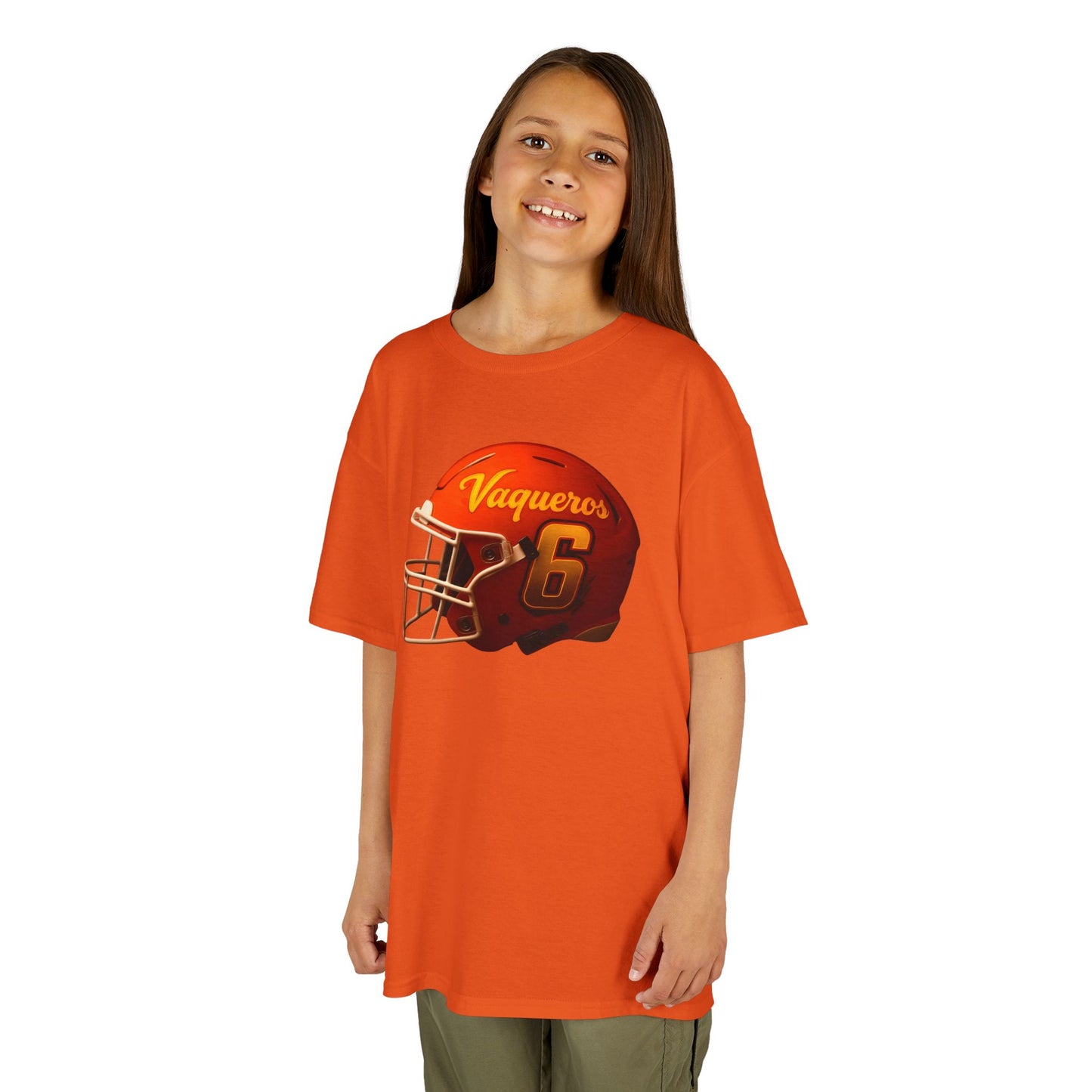 #6 UTRGV Football Helmet Kids Unisex