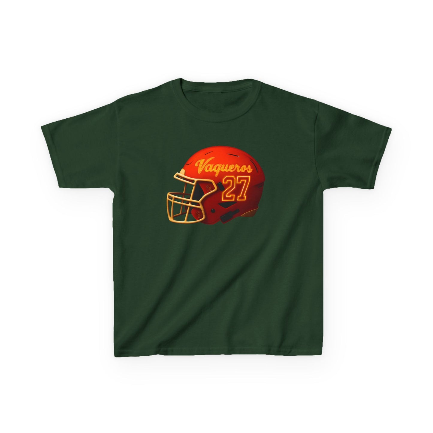 #27 UTRGV Football Helmet Kids Unisex
