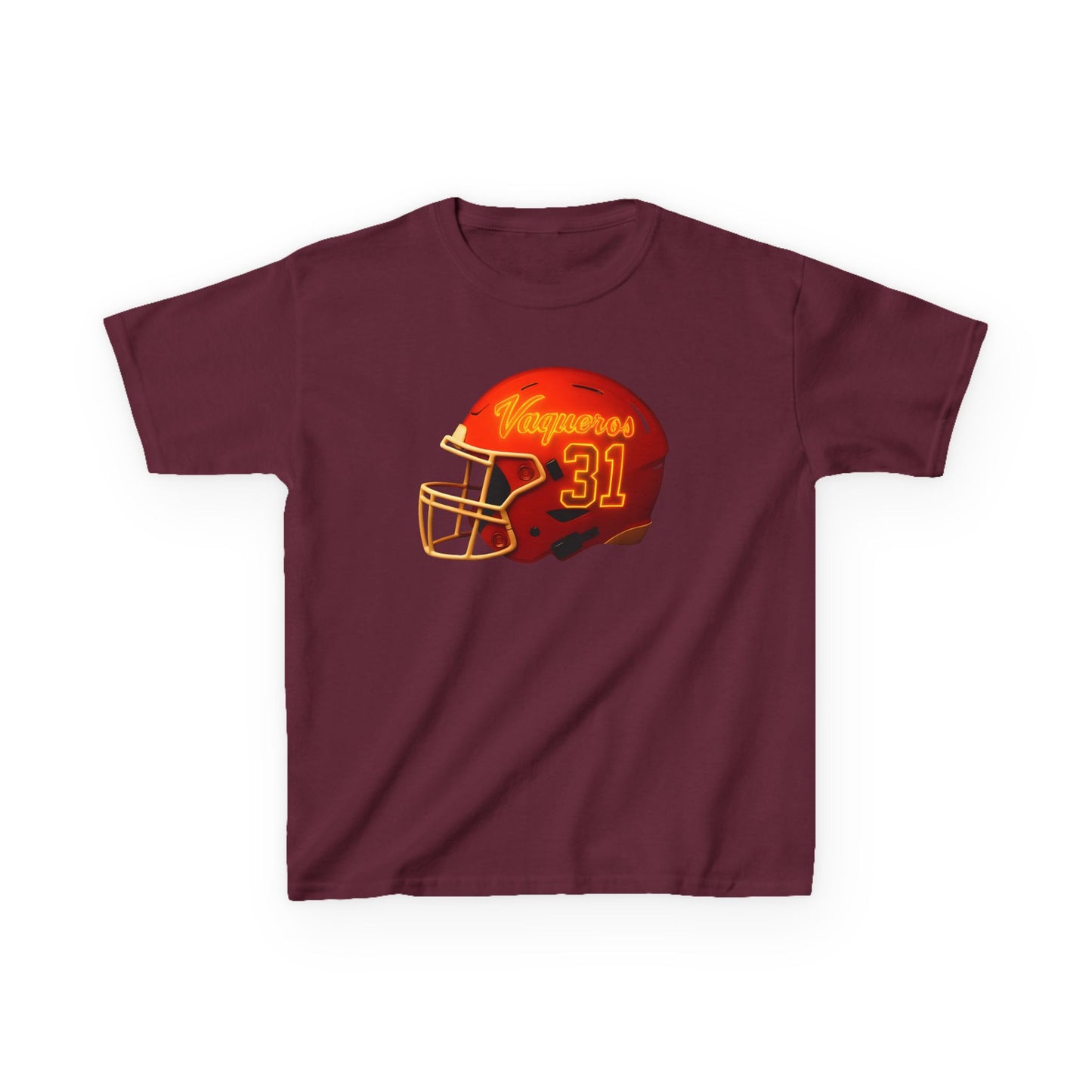 #31 UTRGV Football Helmet Kids Unisex