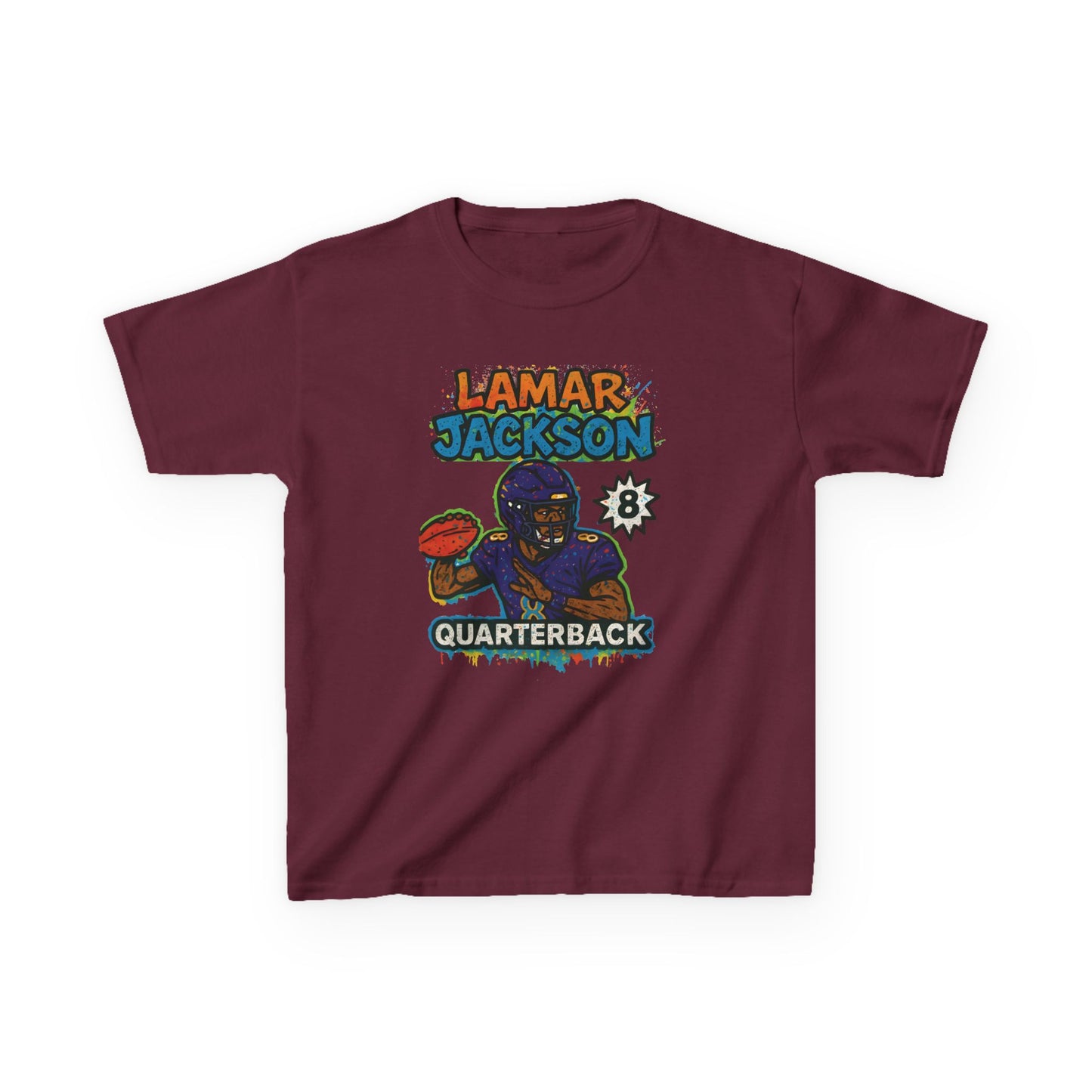 Baltimore Ravens Lamar Jackson Kids Unisex
