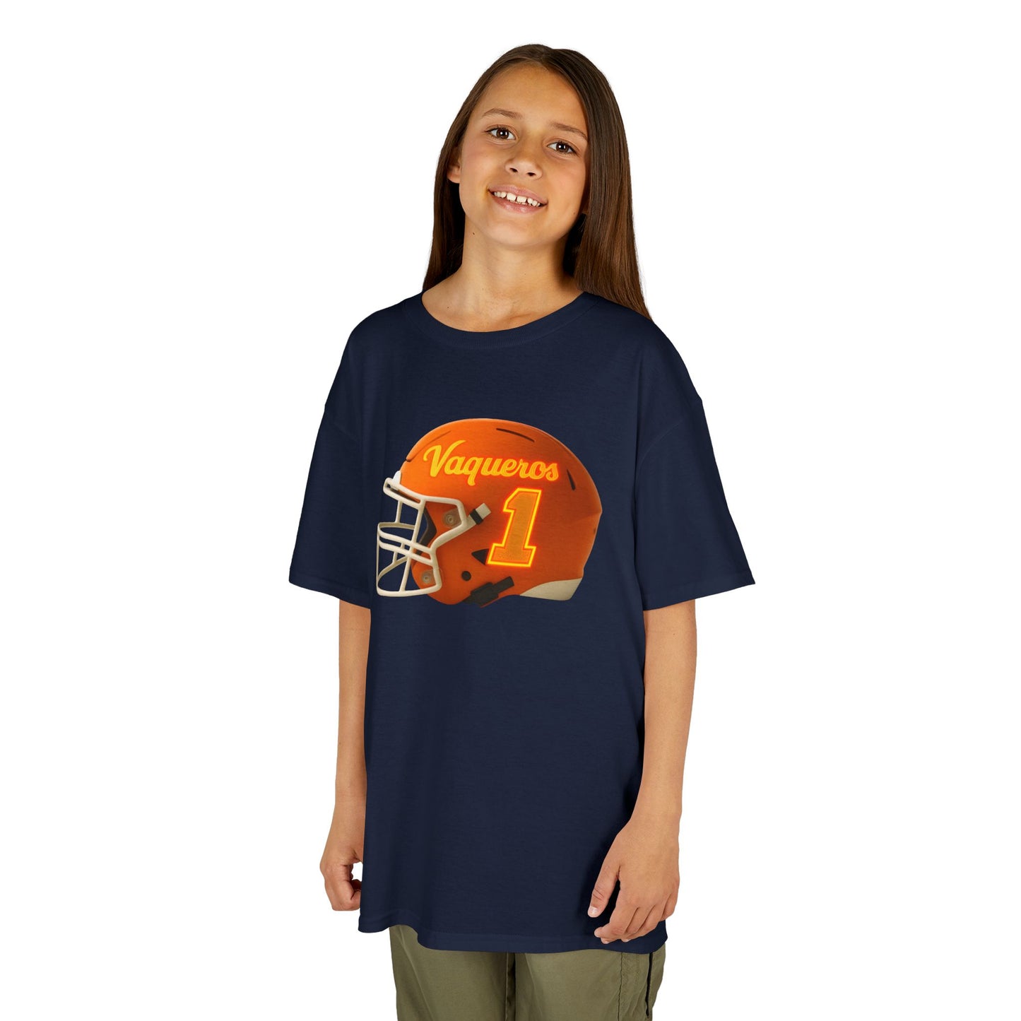 #1 UTRGV Football Helmet Kids Unisex
