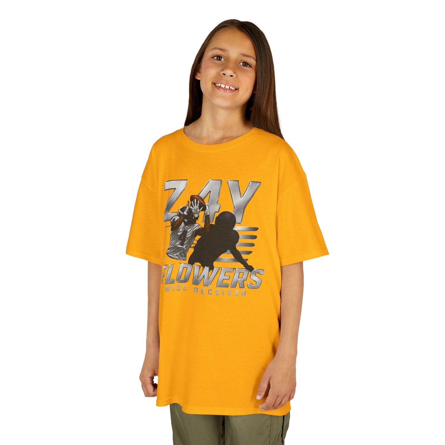 Baltimore Ravens Zay Flowers Kids Unisex