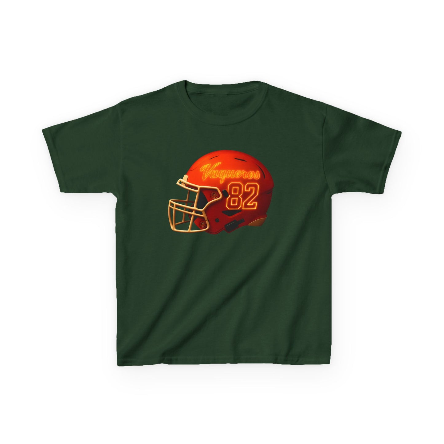 #82 UTRGV Football Helmet Kids Unisex