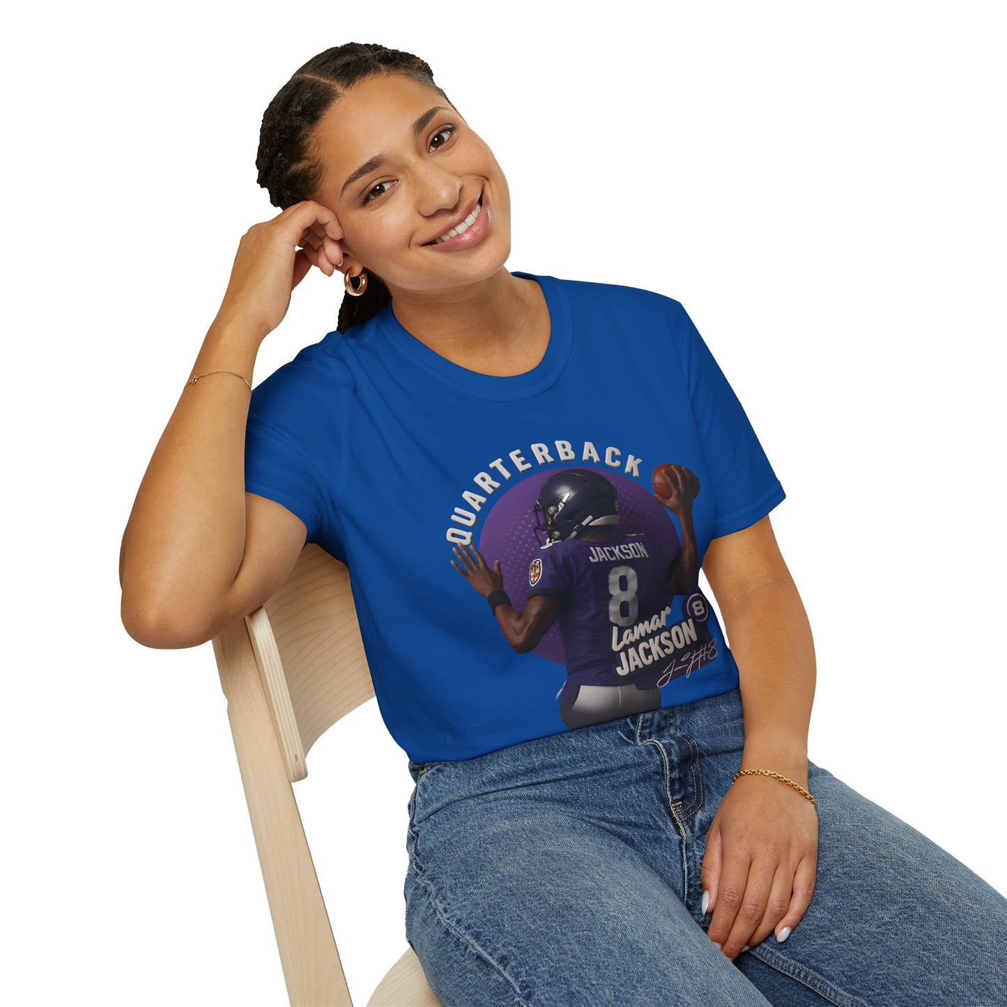 Baltimore Ravens Lamar Jackson Unisex