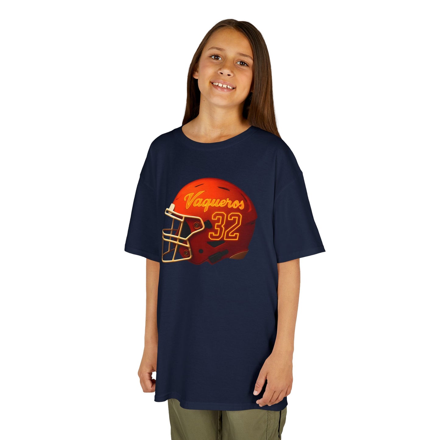 #32 UTRGV Football Helmet Kids Unisex