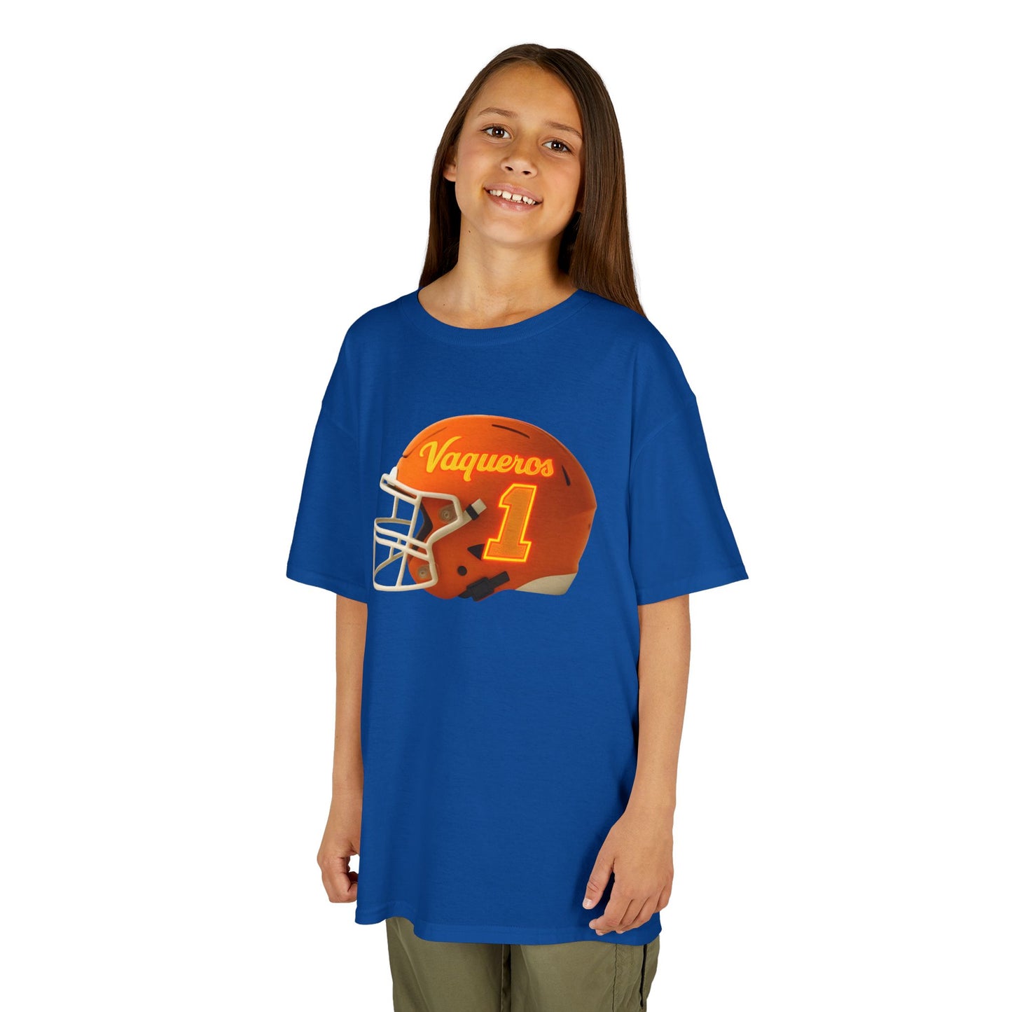 #1 UTRGV Football Helmet Kids Unisex