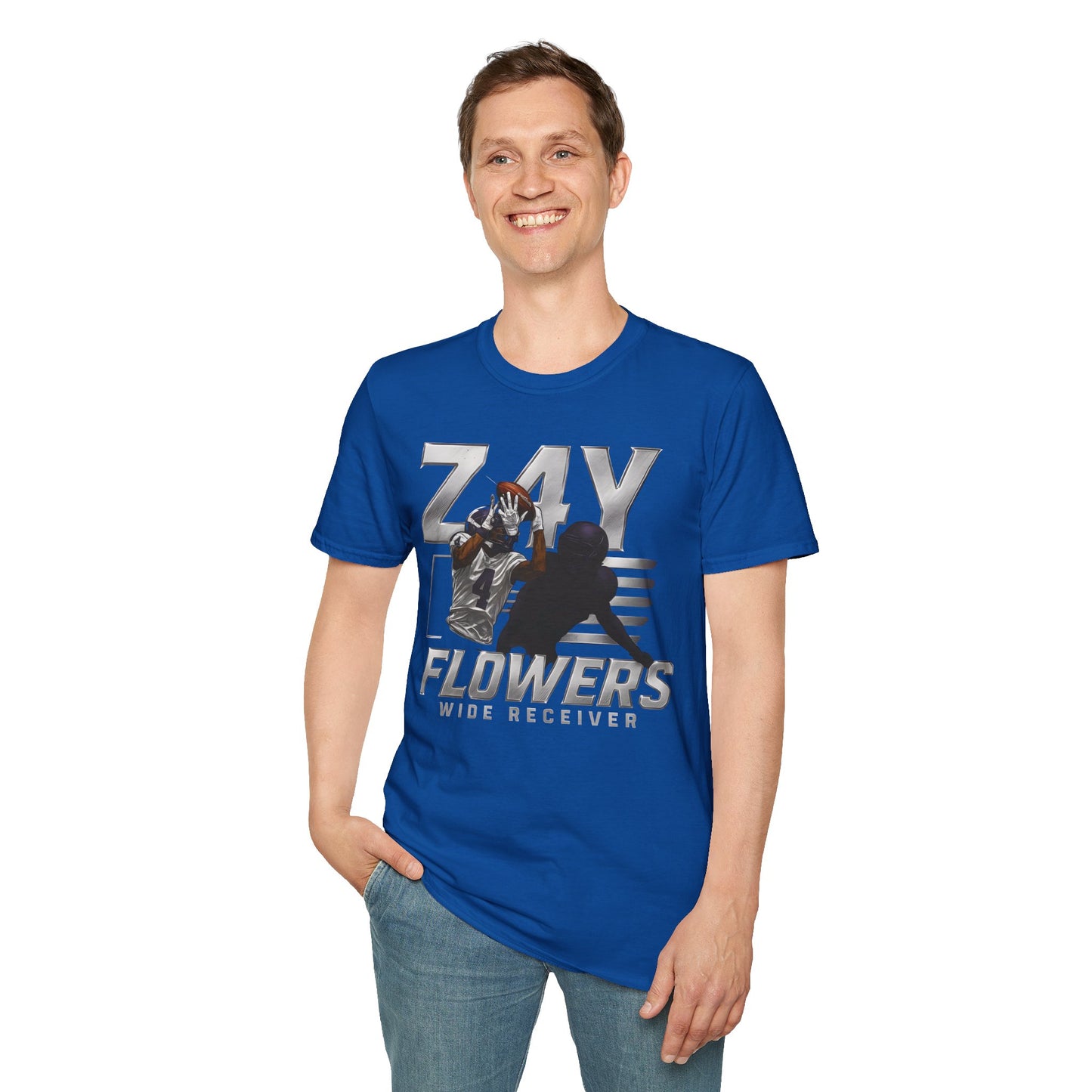 Baltimore Ravens Zay Flowers Unisex