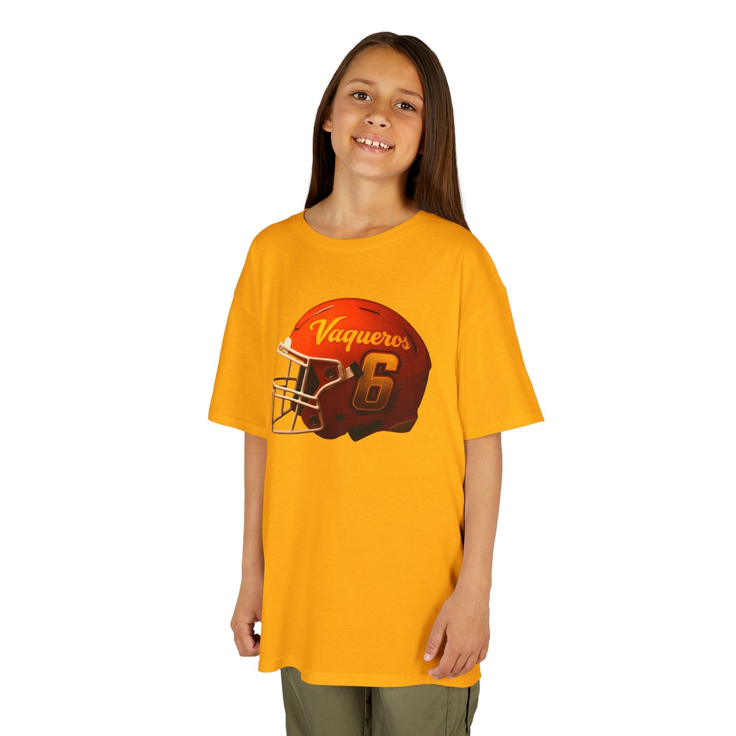 #6 UTRGV Football Helmet Kids Unisex