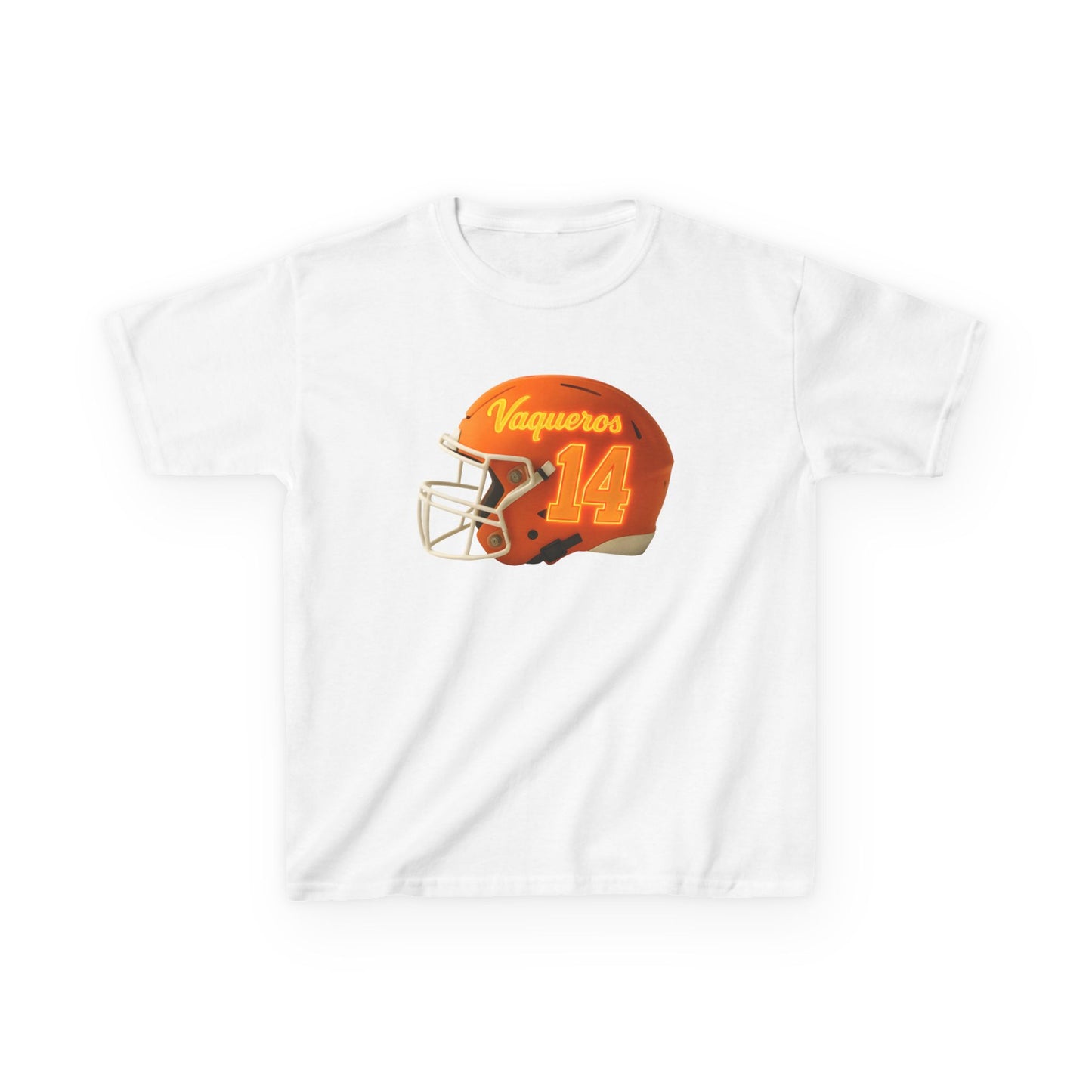 #14 UTRGV Football Helmet Kids Unisex
