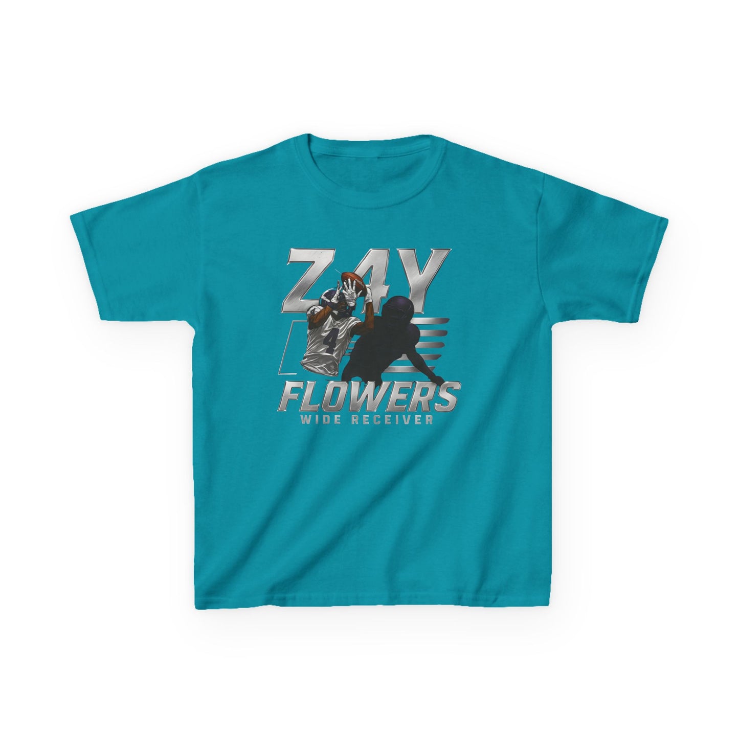 Baltimore Ravens Zay Flowers Kids Unisex