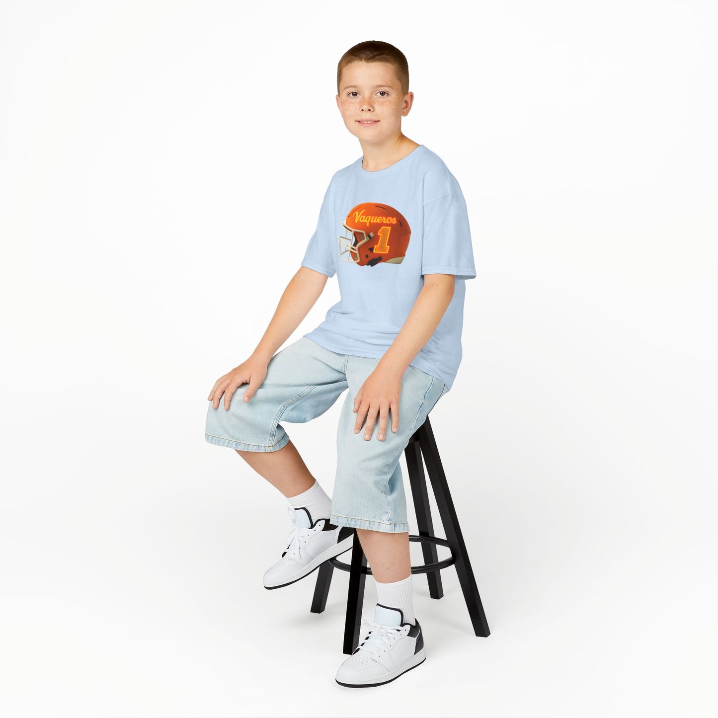 #1 UTRGV Football Helmet Kids Unisex
