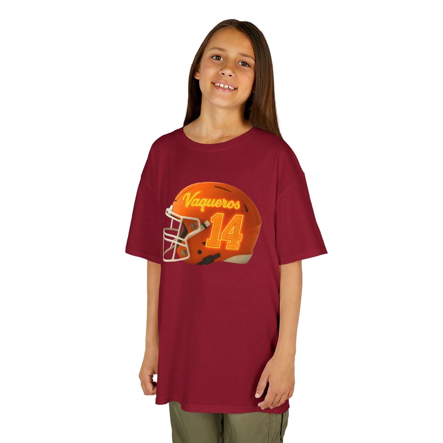 #14 UTRGV Football Helmet Kids Unisex