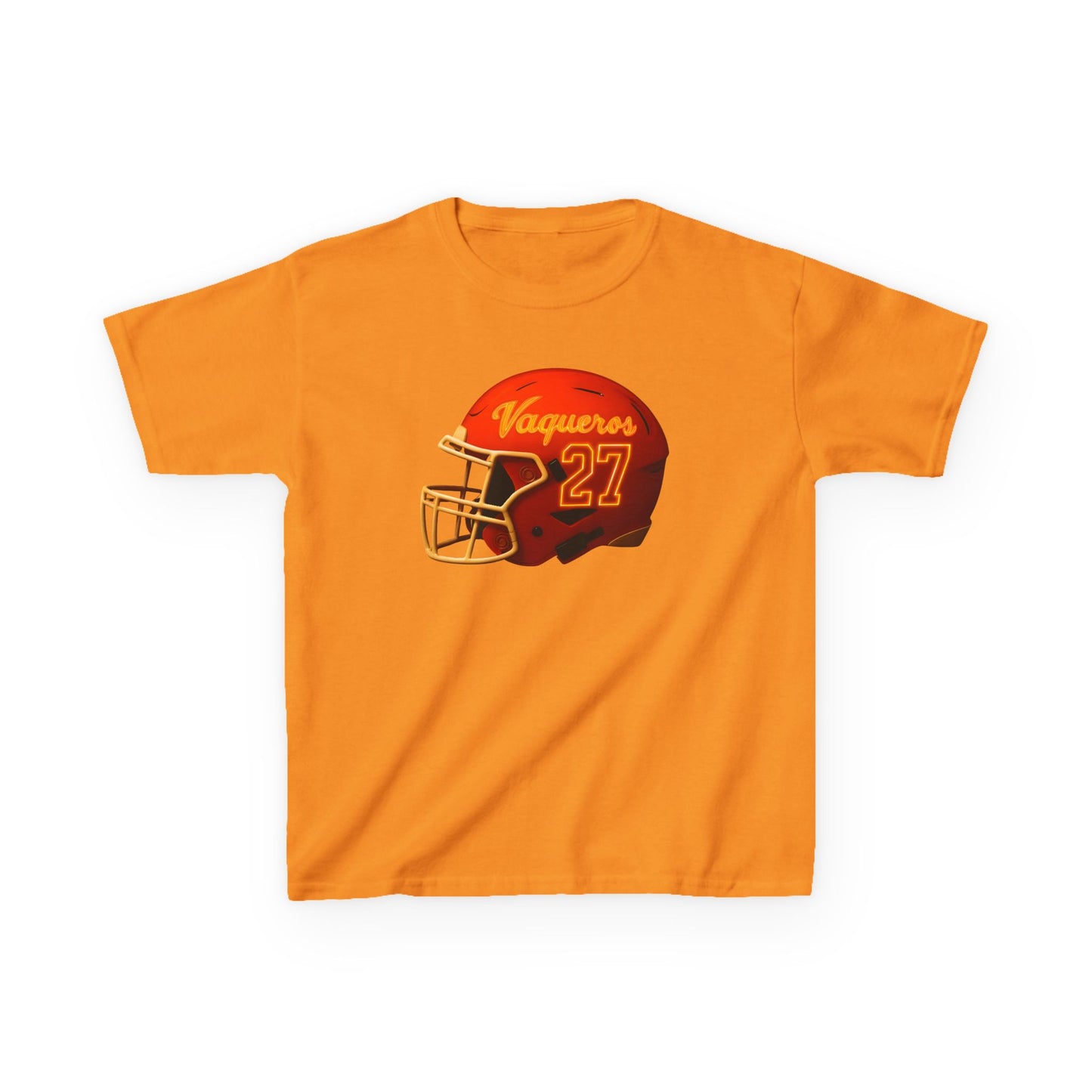 #27 UTRGV Football Helmet Kids Unisex