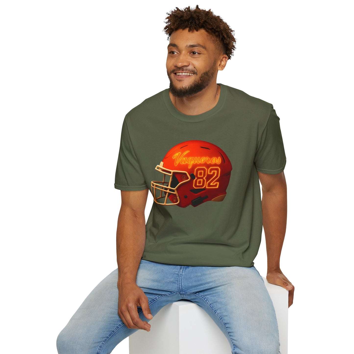 #82 UTRGV Football Helmet Unisex