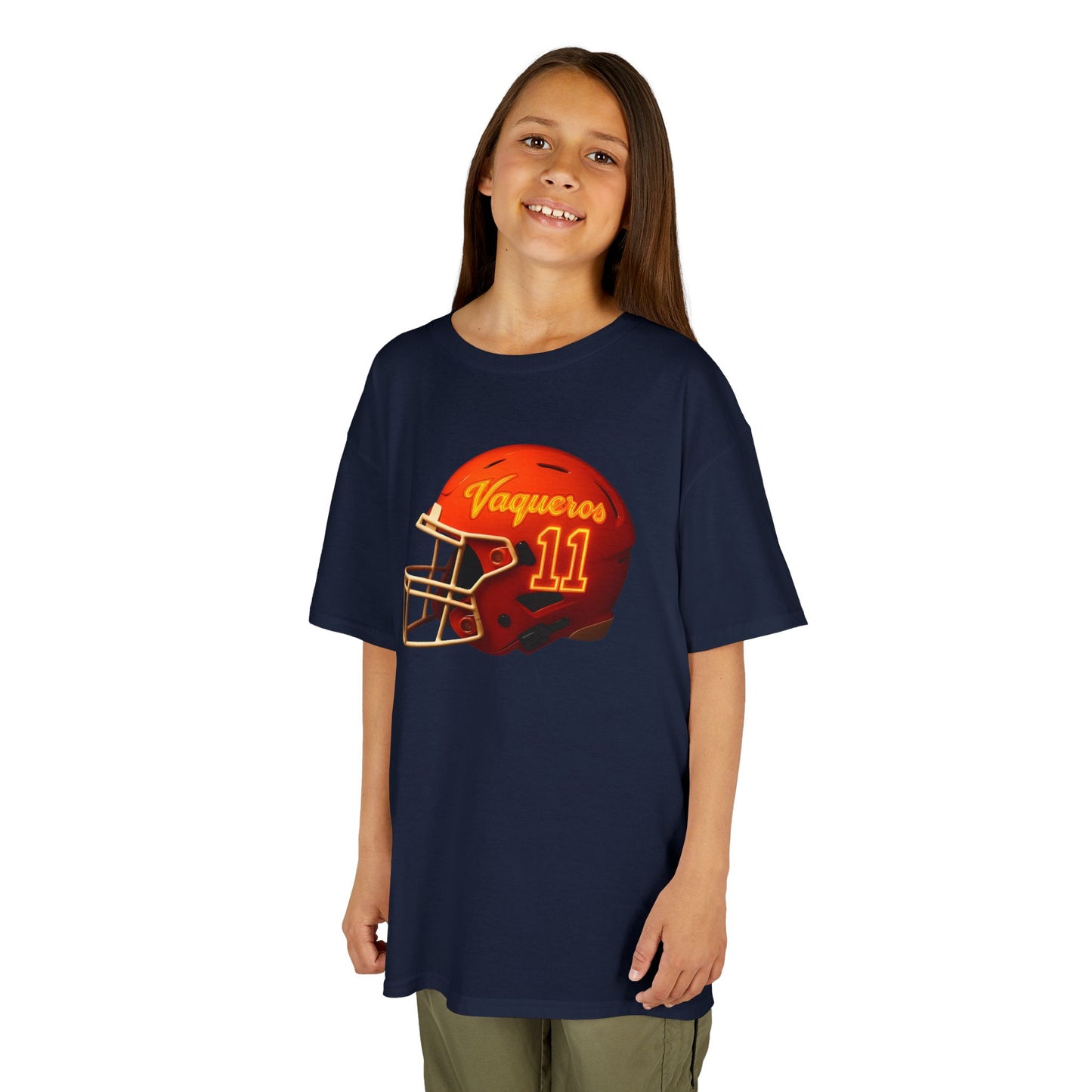 #11 UTRGV Football Helmet Kids Unisex