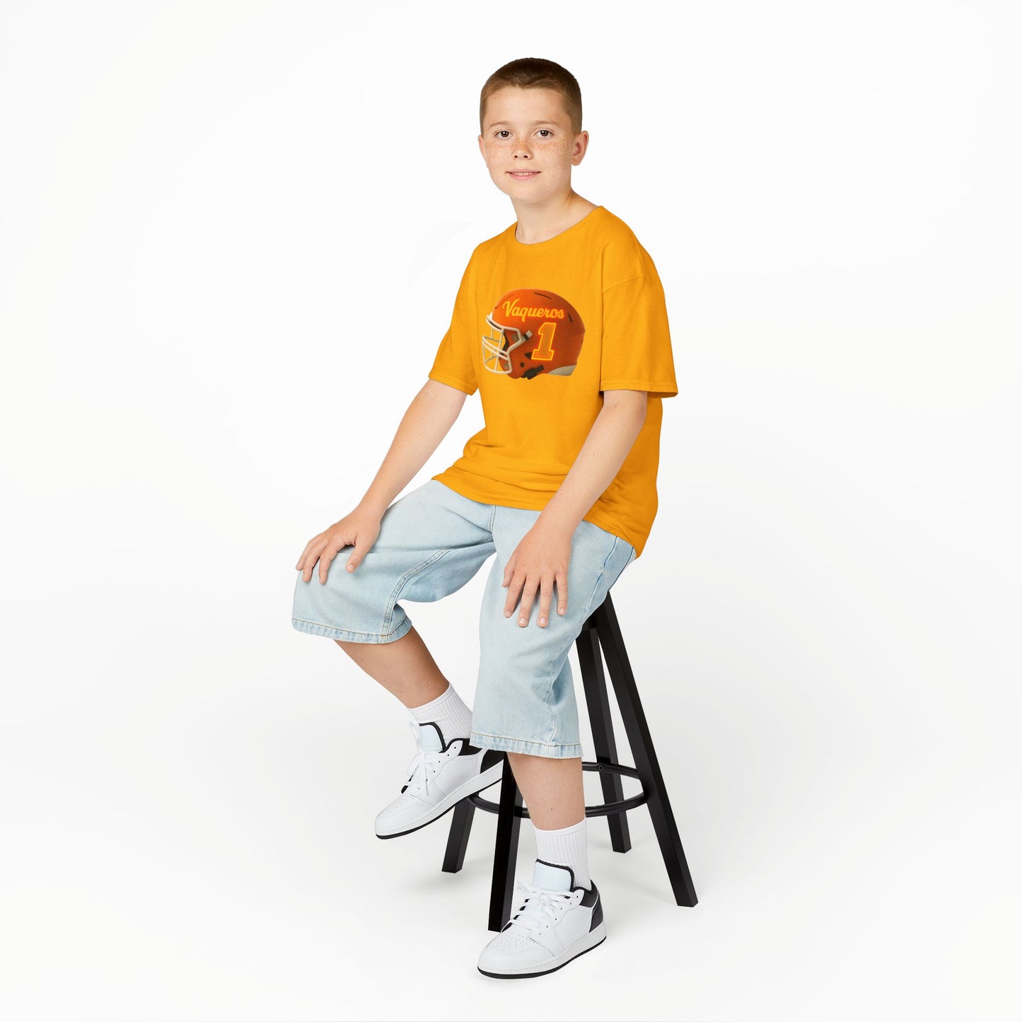 #1 UTRGV Football Helmet Kids Unisex