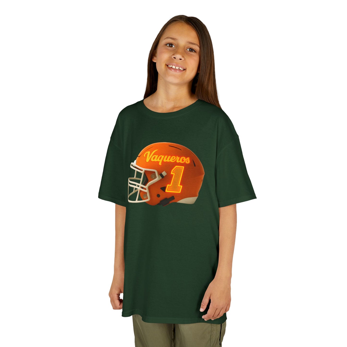 #1 UTRGV Football Helmet Kids Unisex