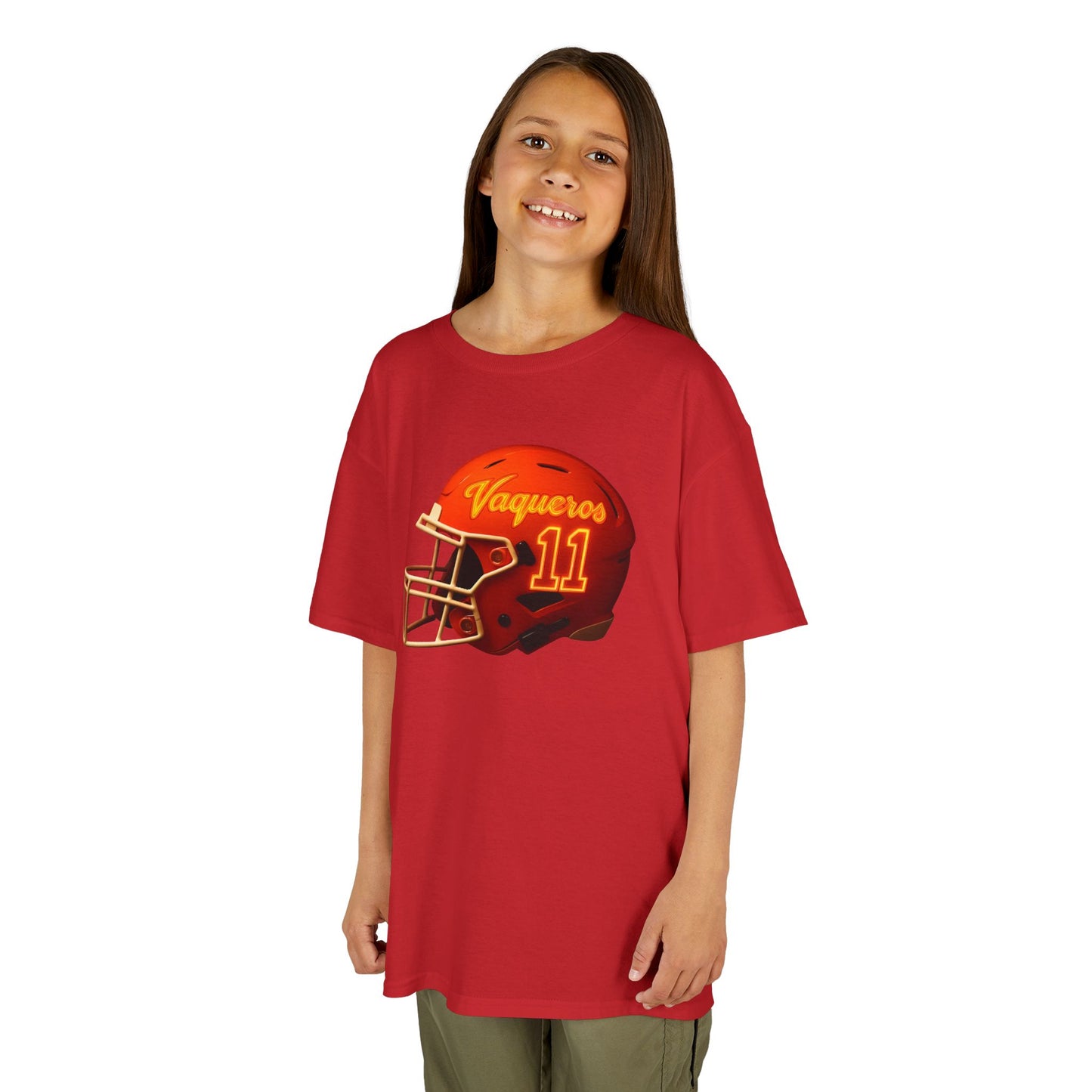 #11 UTRGV Football Helmet Kids Unisex