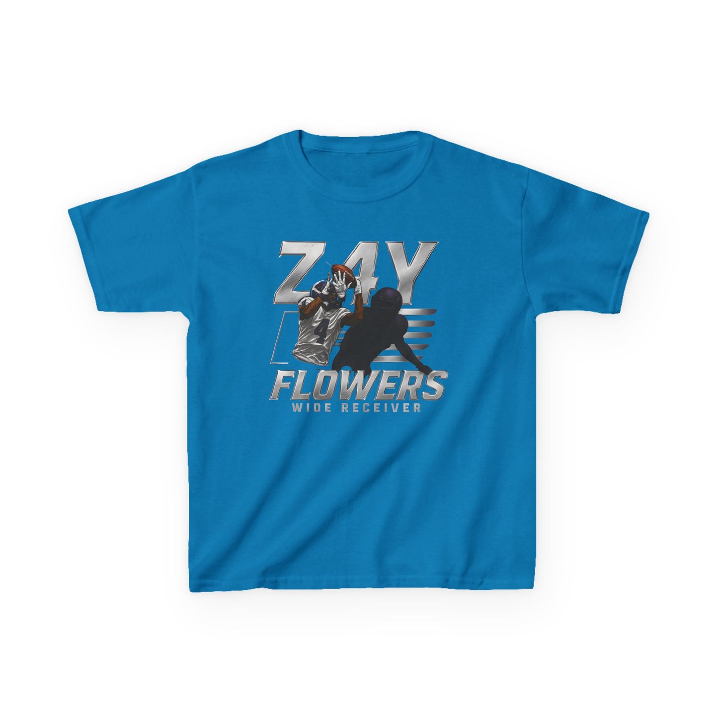 Baltimore Ravens Zay Flowers Kids Unisex
