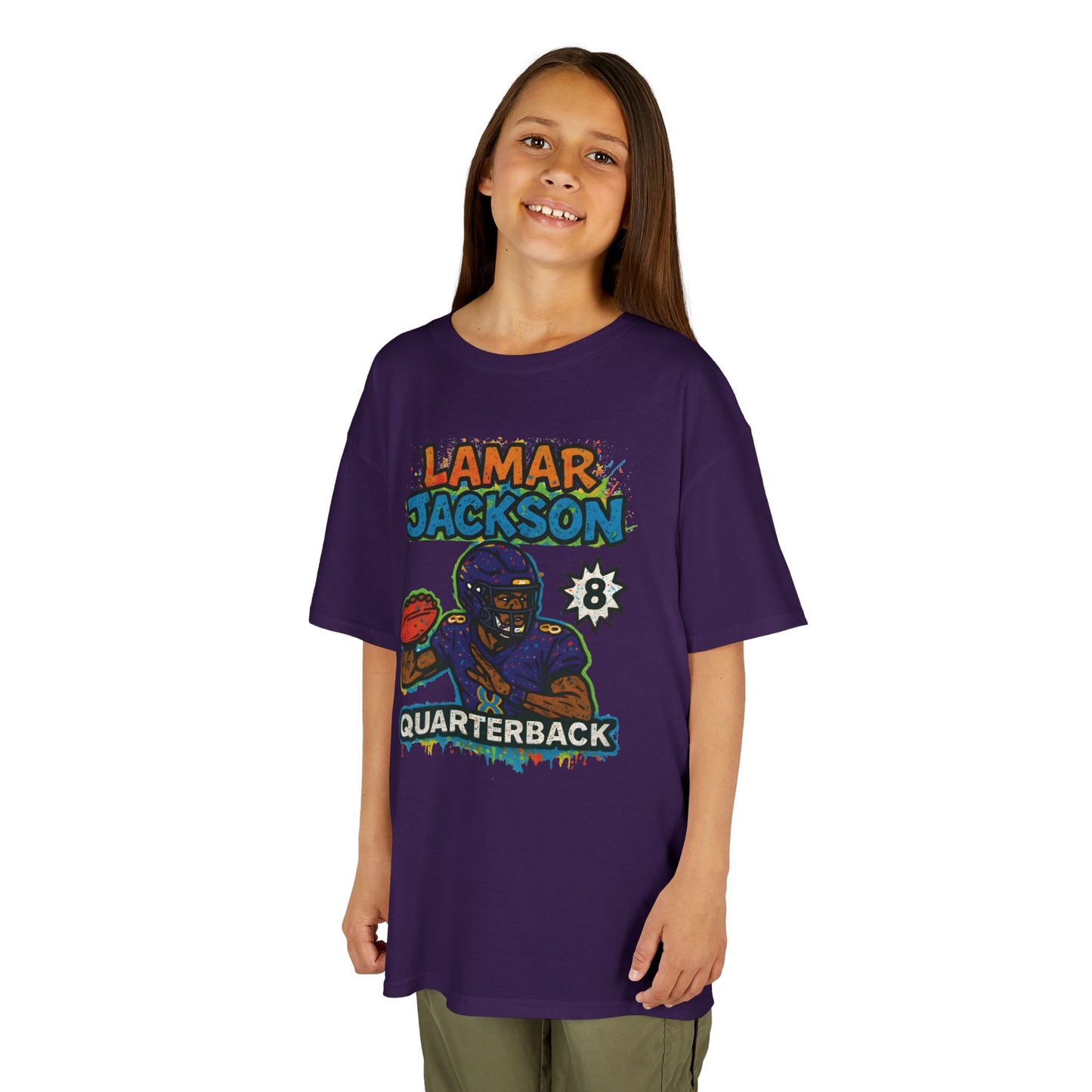 Baltimore Ravens Lamar Jackson Kids Unisex