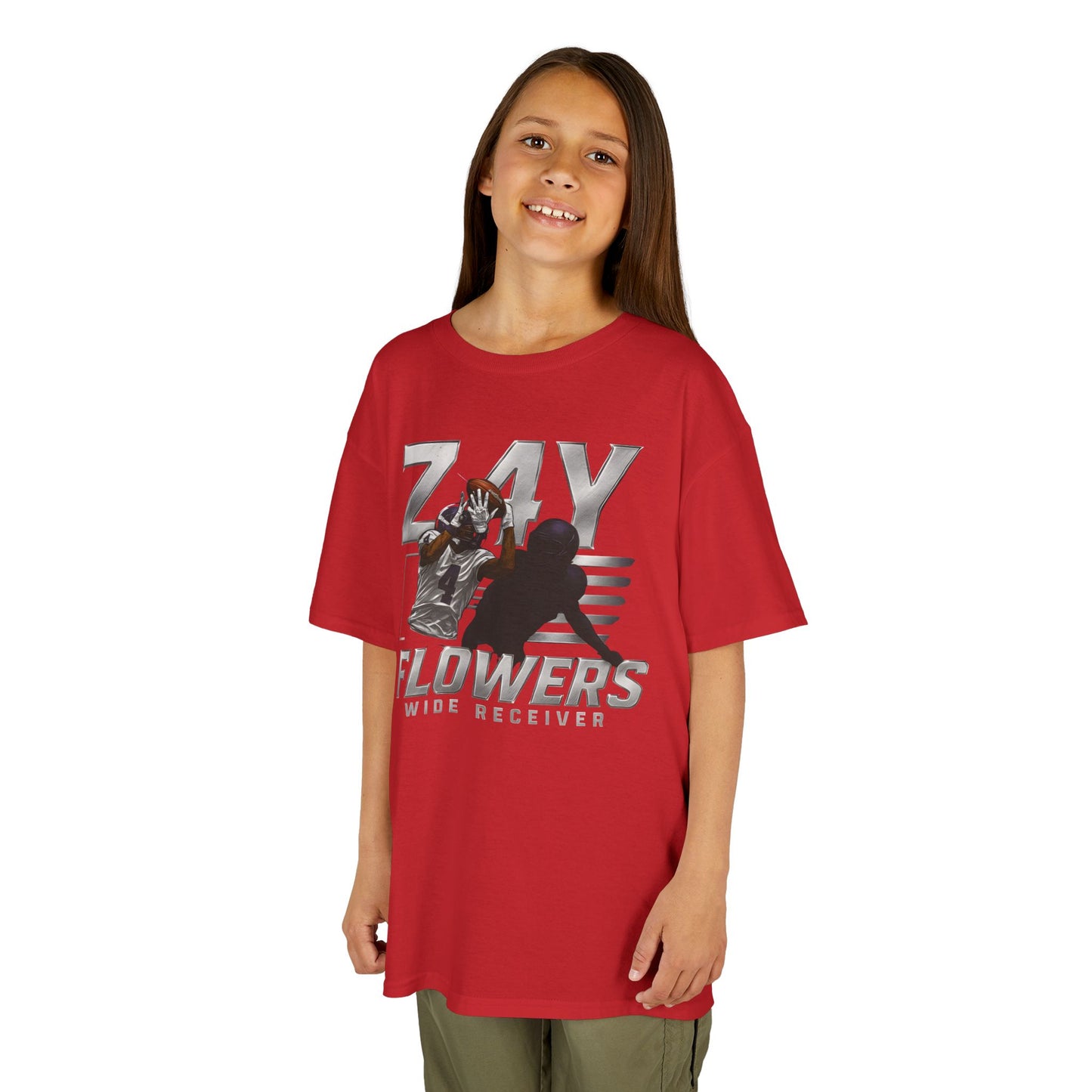 Baltimore Ravens Zay Flowers Kids Unisex