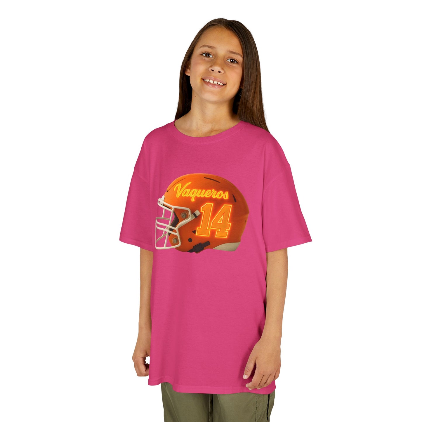 #14 UTRGV Football Helmet Kids Unisex