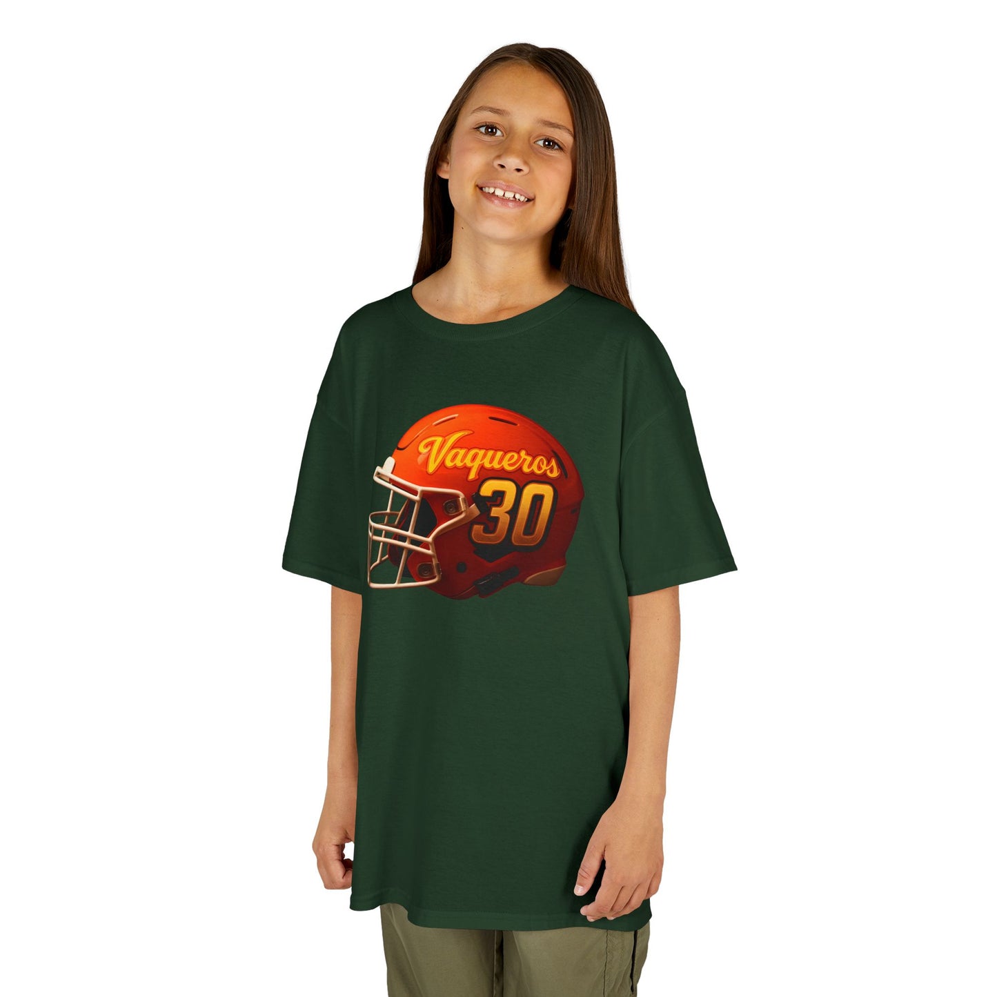 #30 UTRGV Football Helmet Kids Unisex