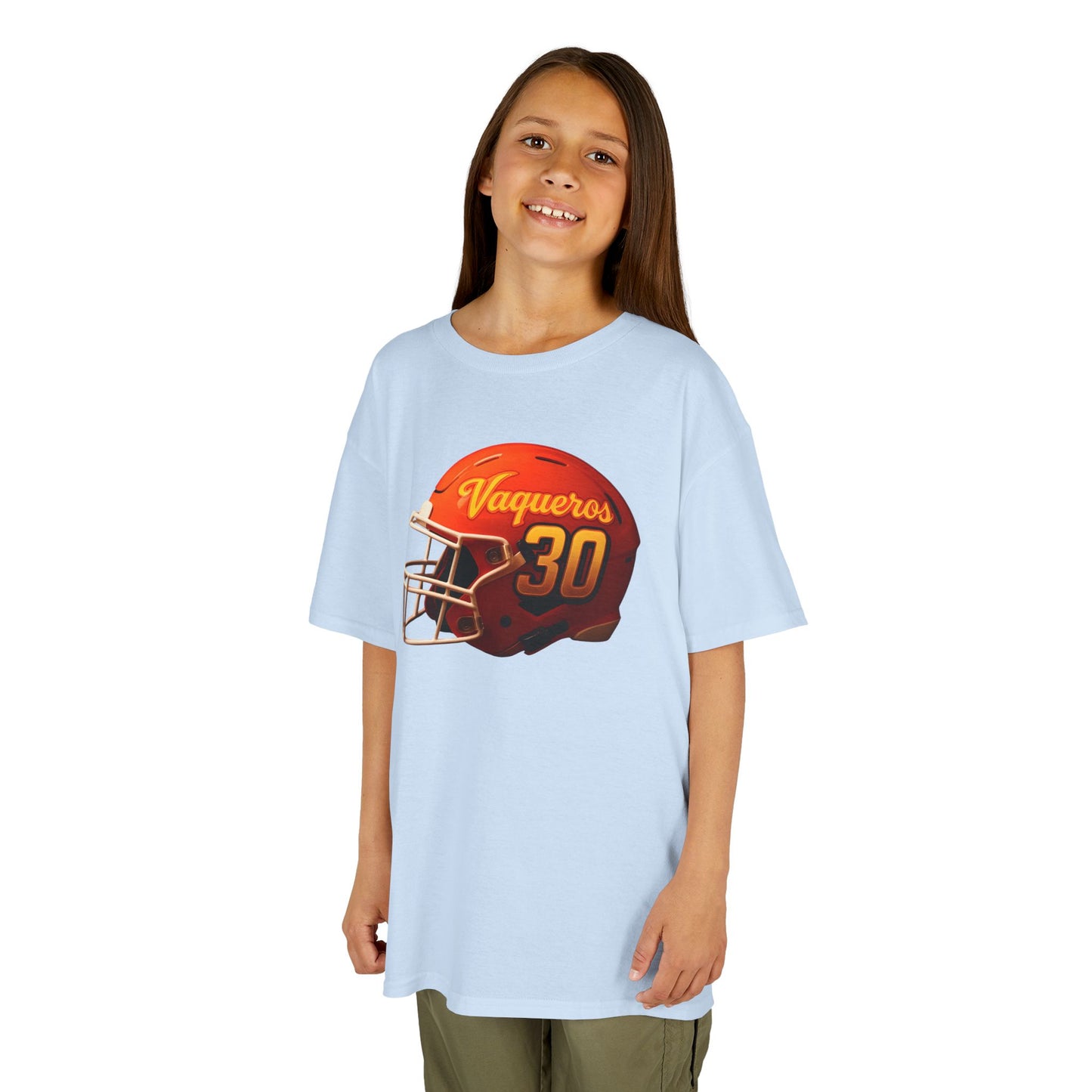 #30 UTRGV Football Helmet Kids Unisex
