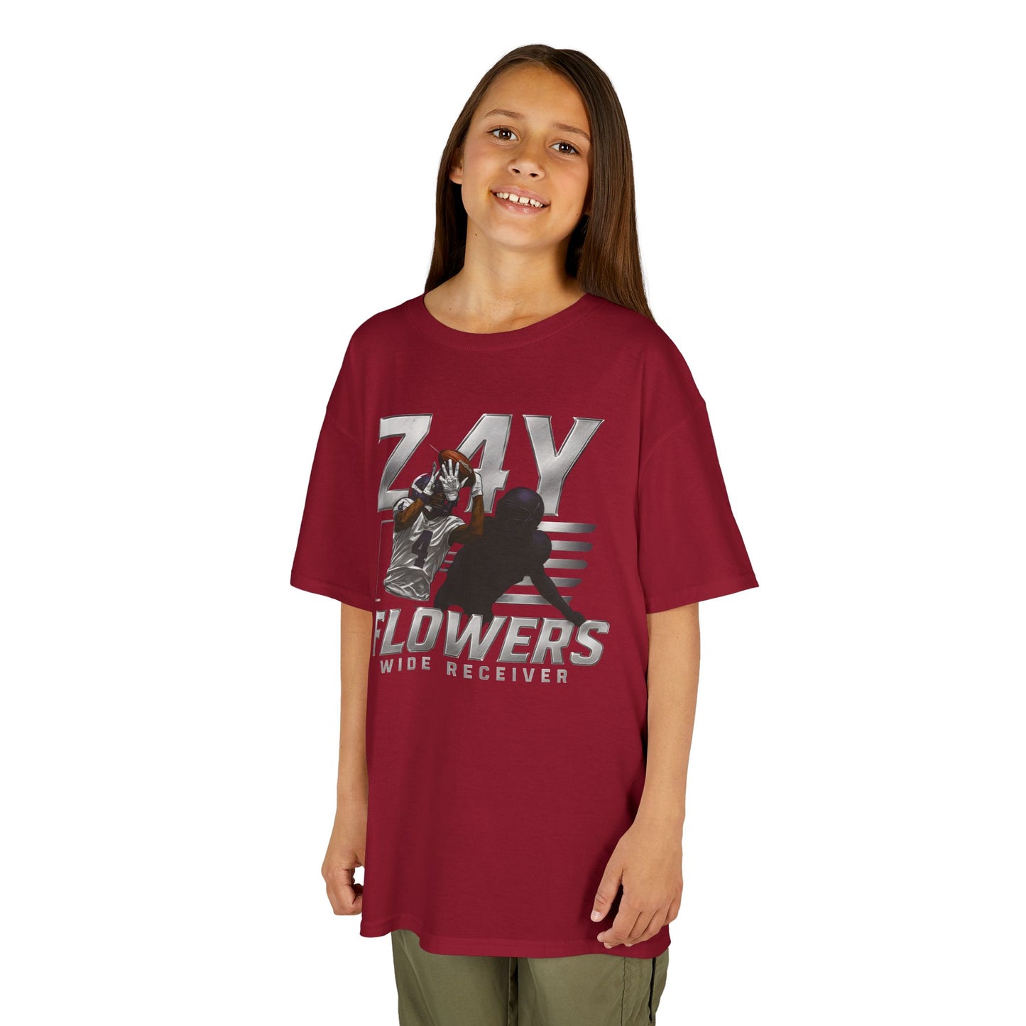 Baltimore Ravens Zay Flowers Kids Unisex