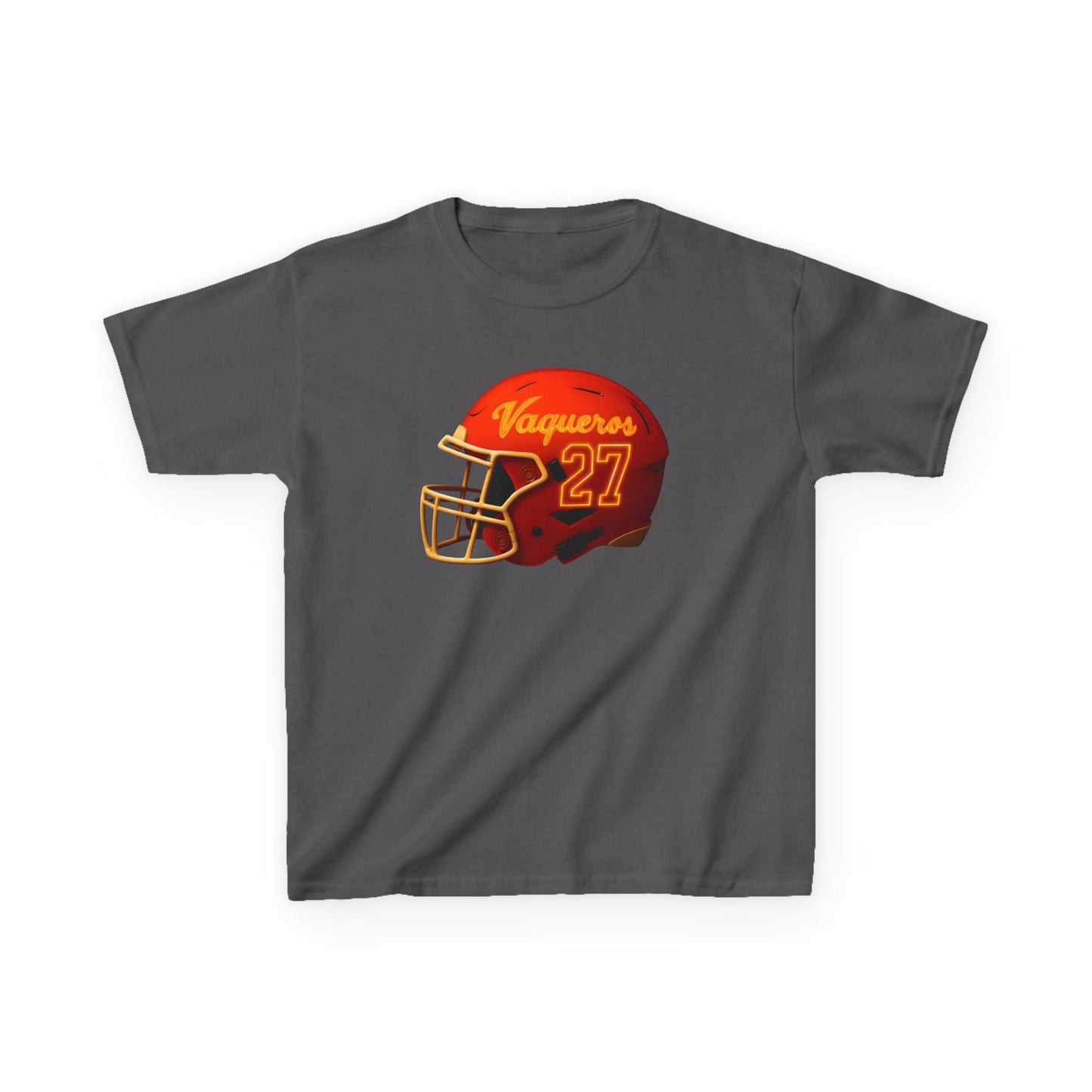 #27 UTRGV Football Helmet Kids Unisex