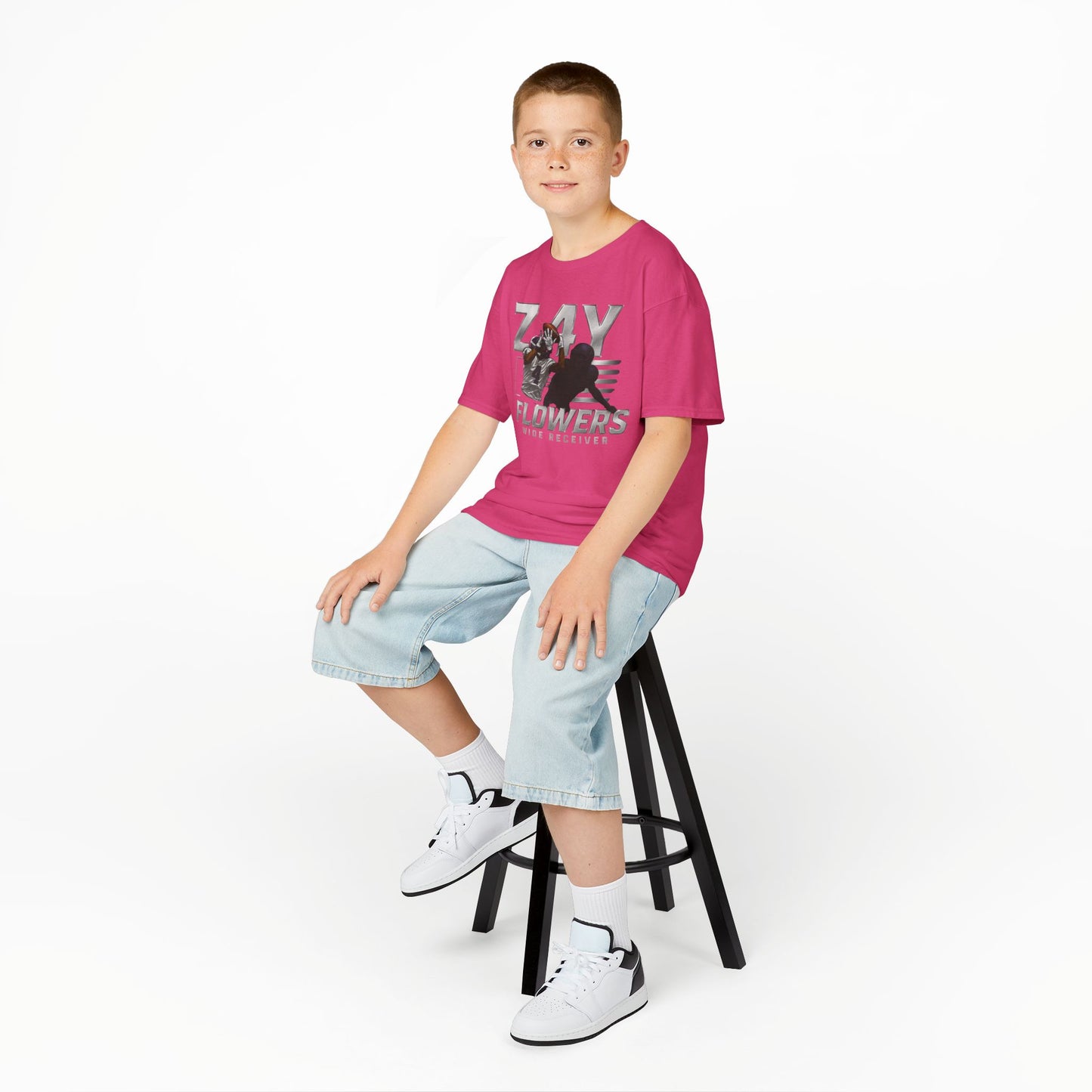 Baltimore Ravens Zay Flowers Kids Unisex