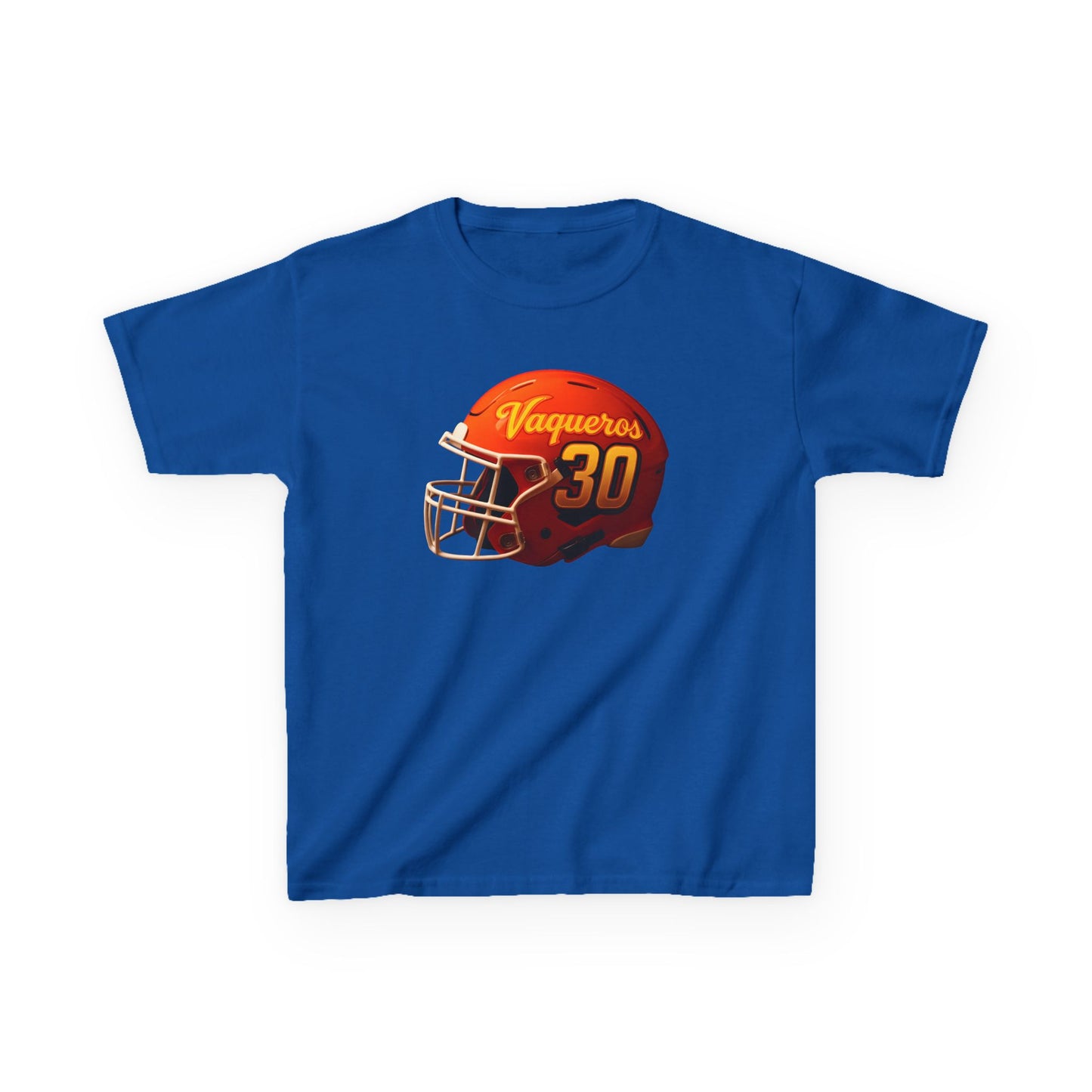 #30 UTRGV Football Helmet Kids Unisex