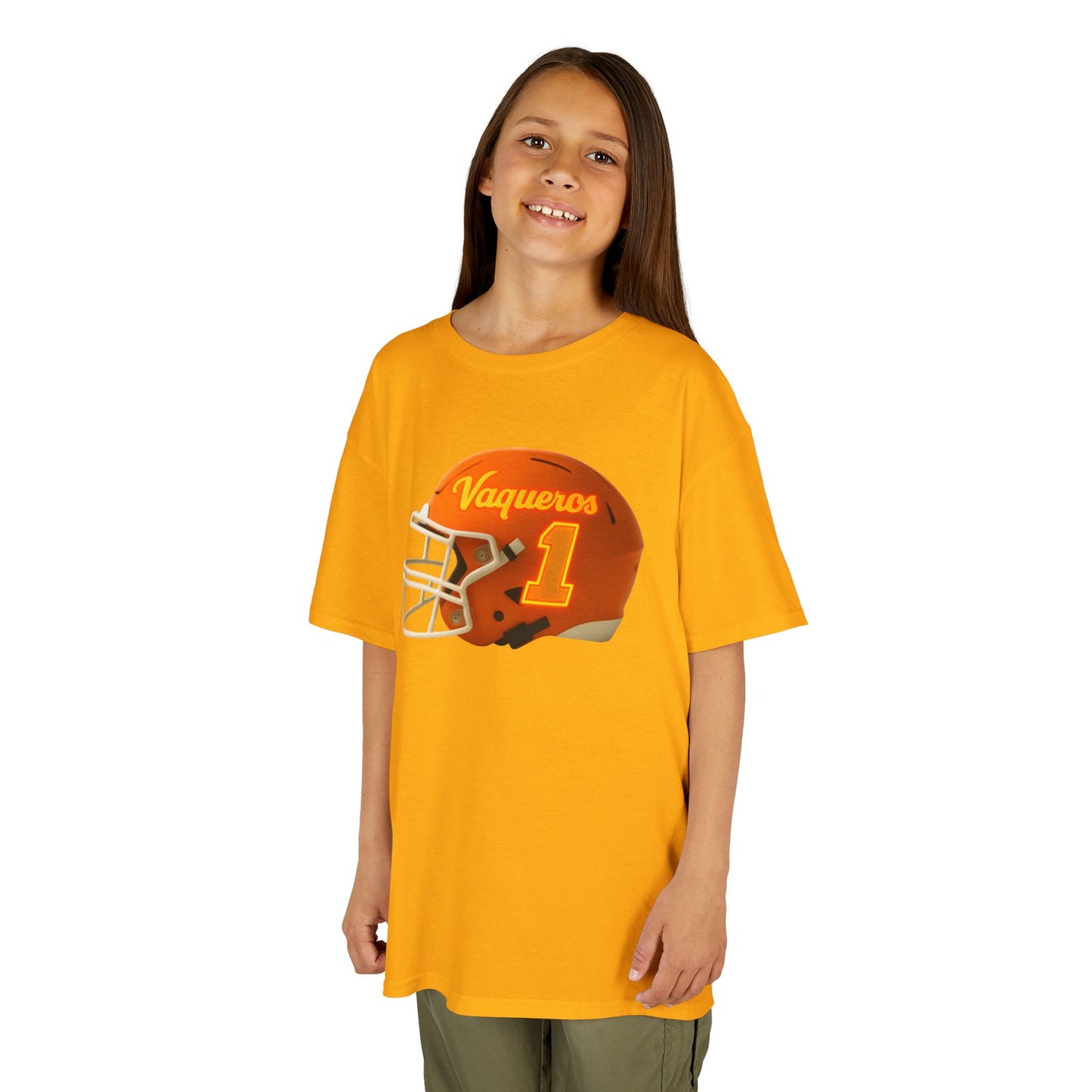 #1 UTRGV Football Helmet Kids Unisex