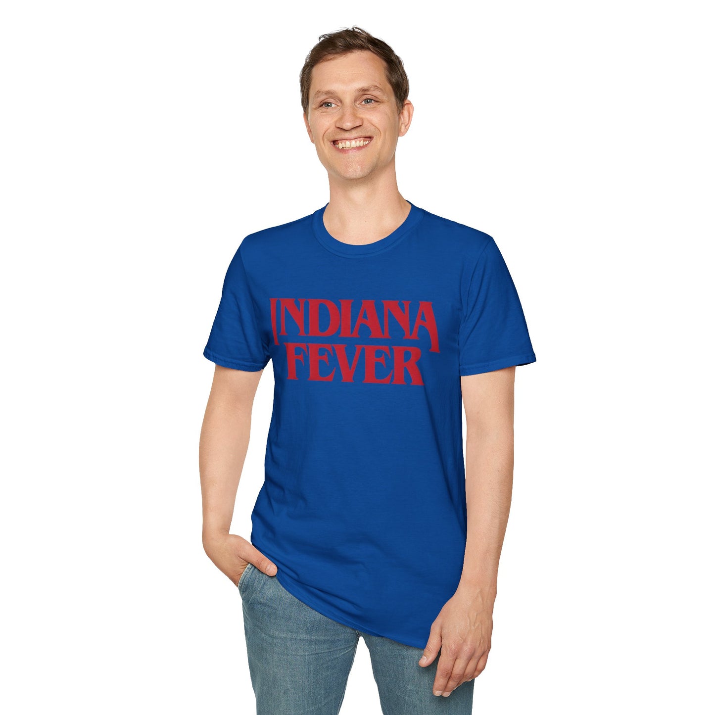 Indiana Fever Front/Back Caitlin Clark Stranger Things Unisex
