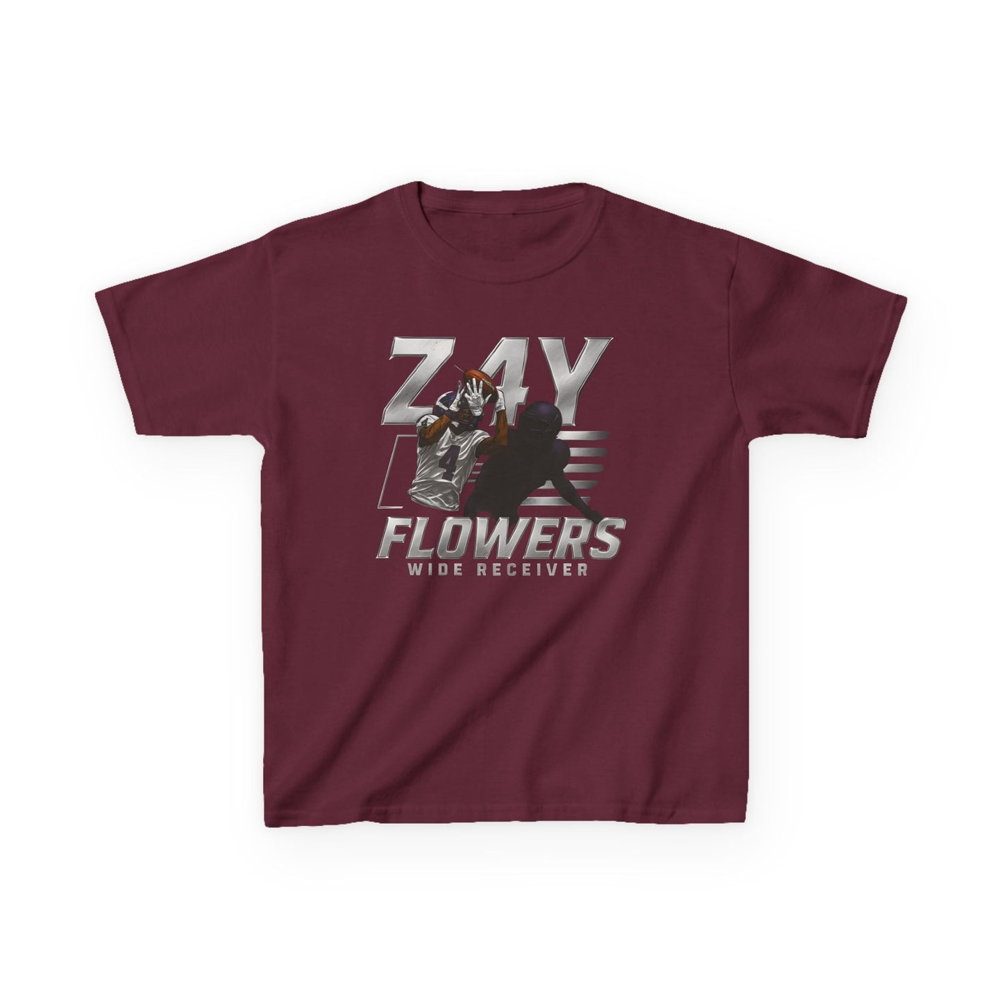 Baltimore Ravens Zay Flowers Kids Unisex
