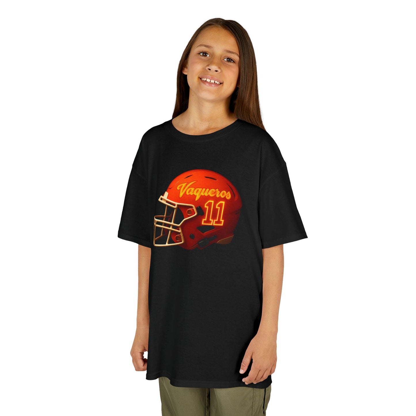 #11 UTRGV Football Helmet Kids Unisex