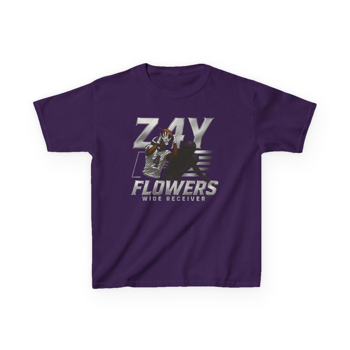 Baltimore Ravens Zay Flowers Kids Unisex