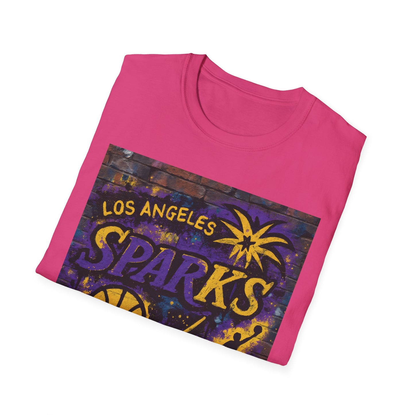 Los Angeles Sparks Graffiti Theme Unisex