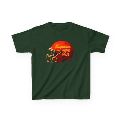 #27 UTRGV Football Helmet Kids Unisex