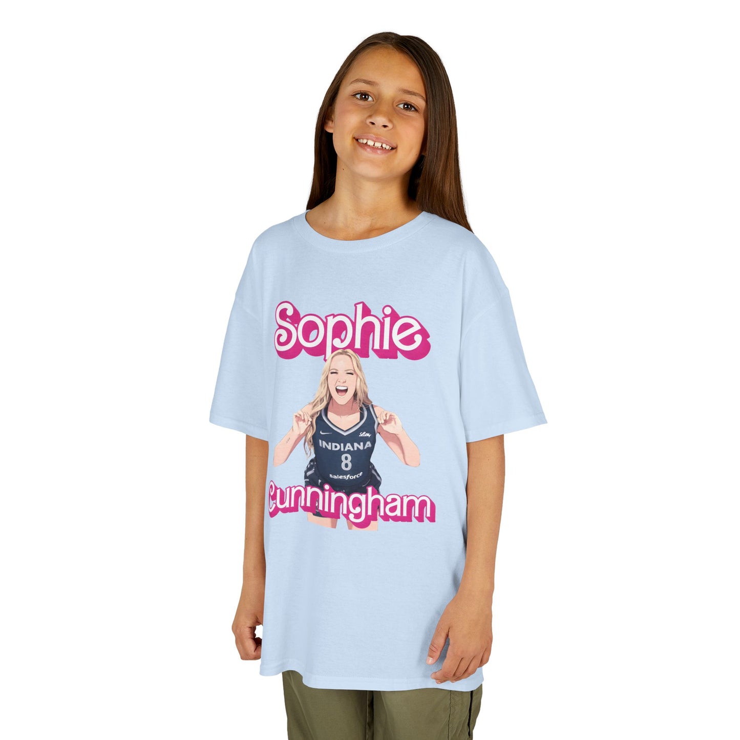 Indiana Fever Sophie Cunningham Kids Tee