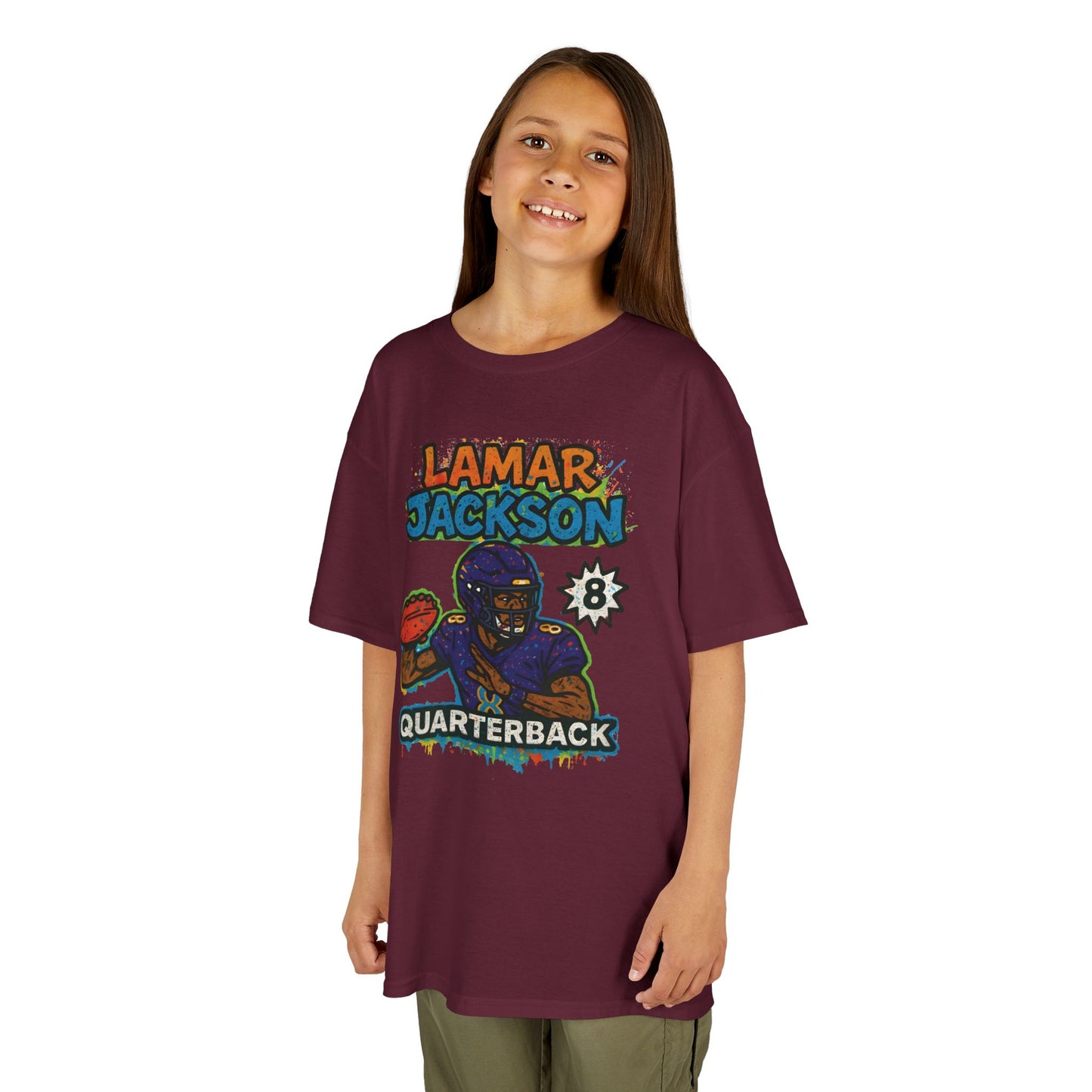 Baltimore Ravens Lamar Jackson Kids Unisex