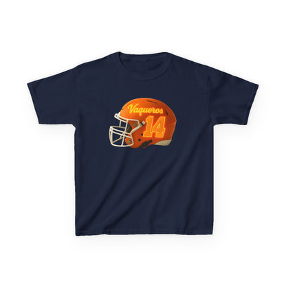 #14 UTRGV Football Helmet Kids Unisex