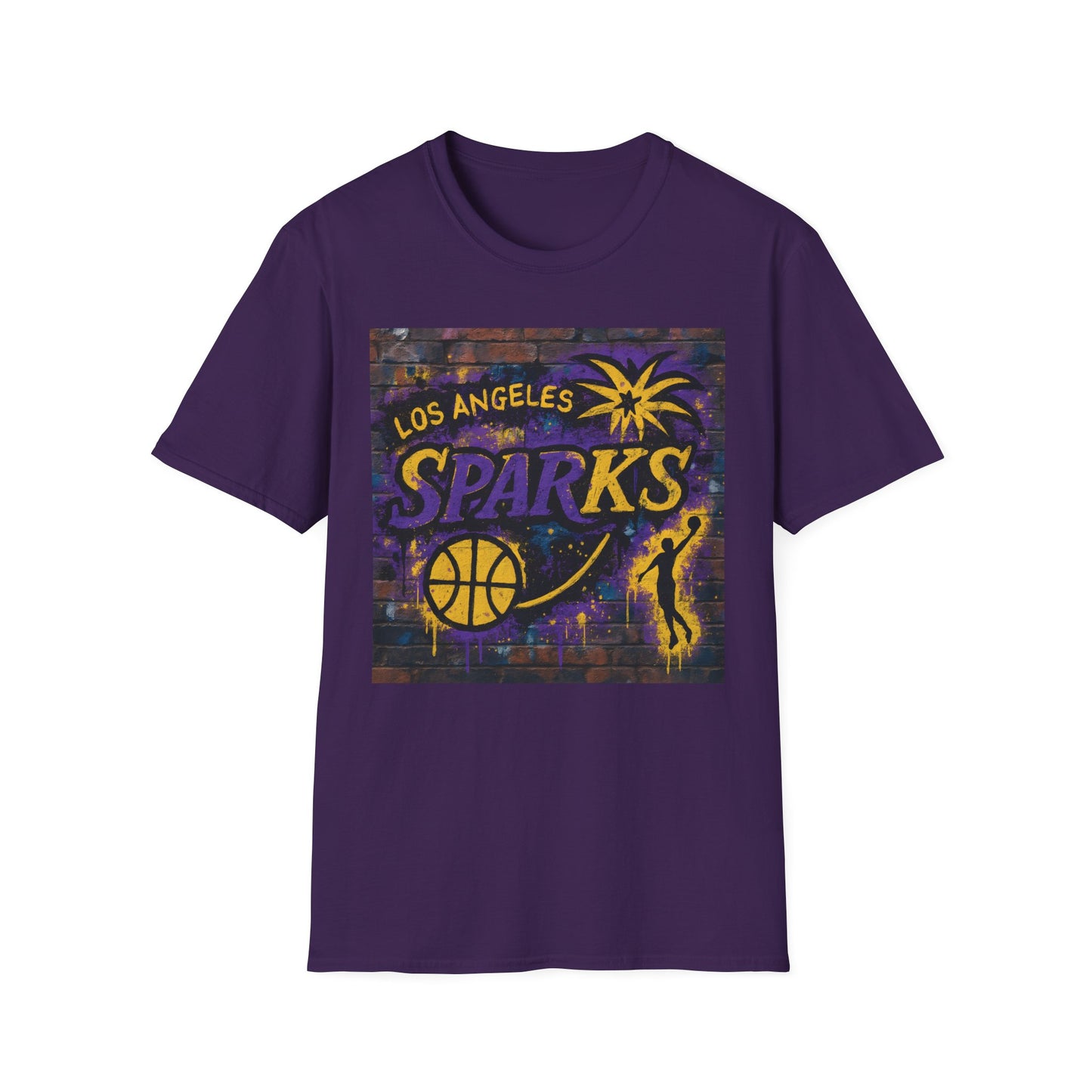 Los Angeles Sparks Graffiti Theme Unisex