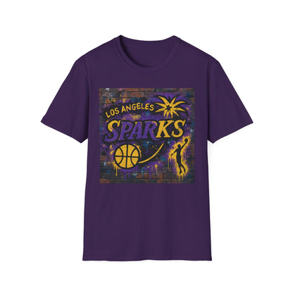 Los Angeles Sparks Graffiti Theme Unisex