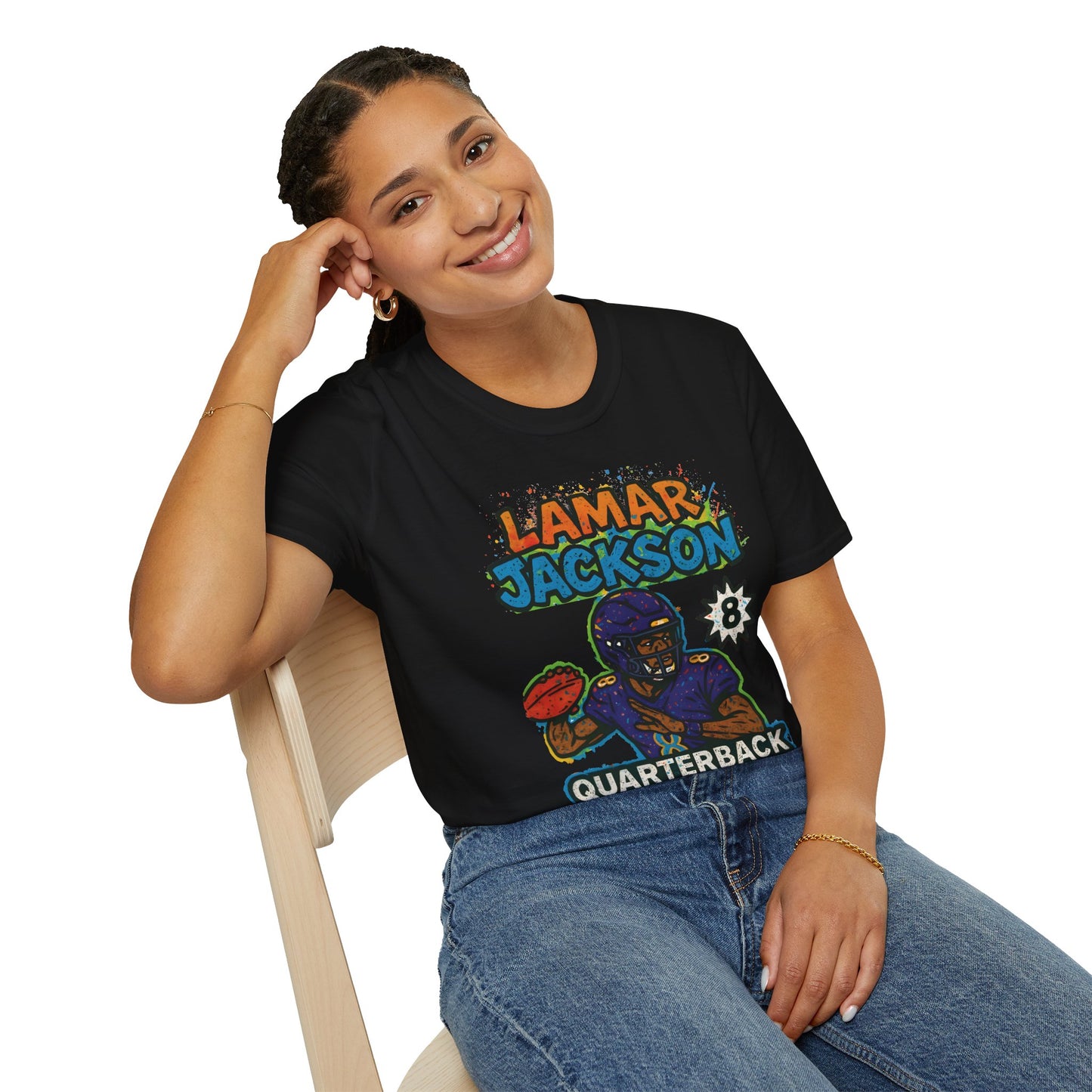 Baltimore Ravens Lamar Jackson Unisex