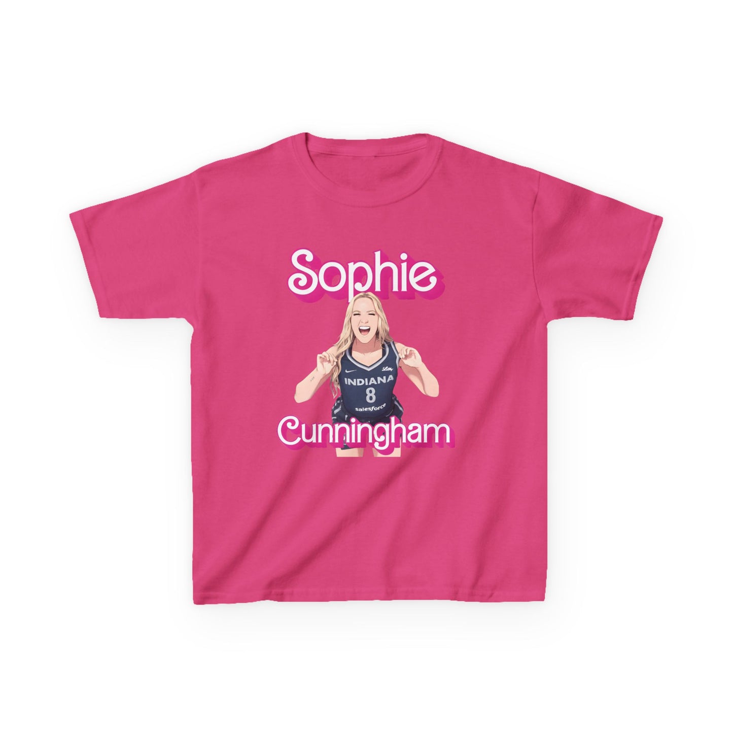 Indiana Fever Sophie Cunningham Kids Tee