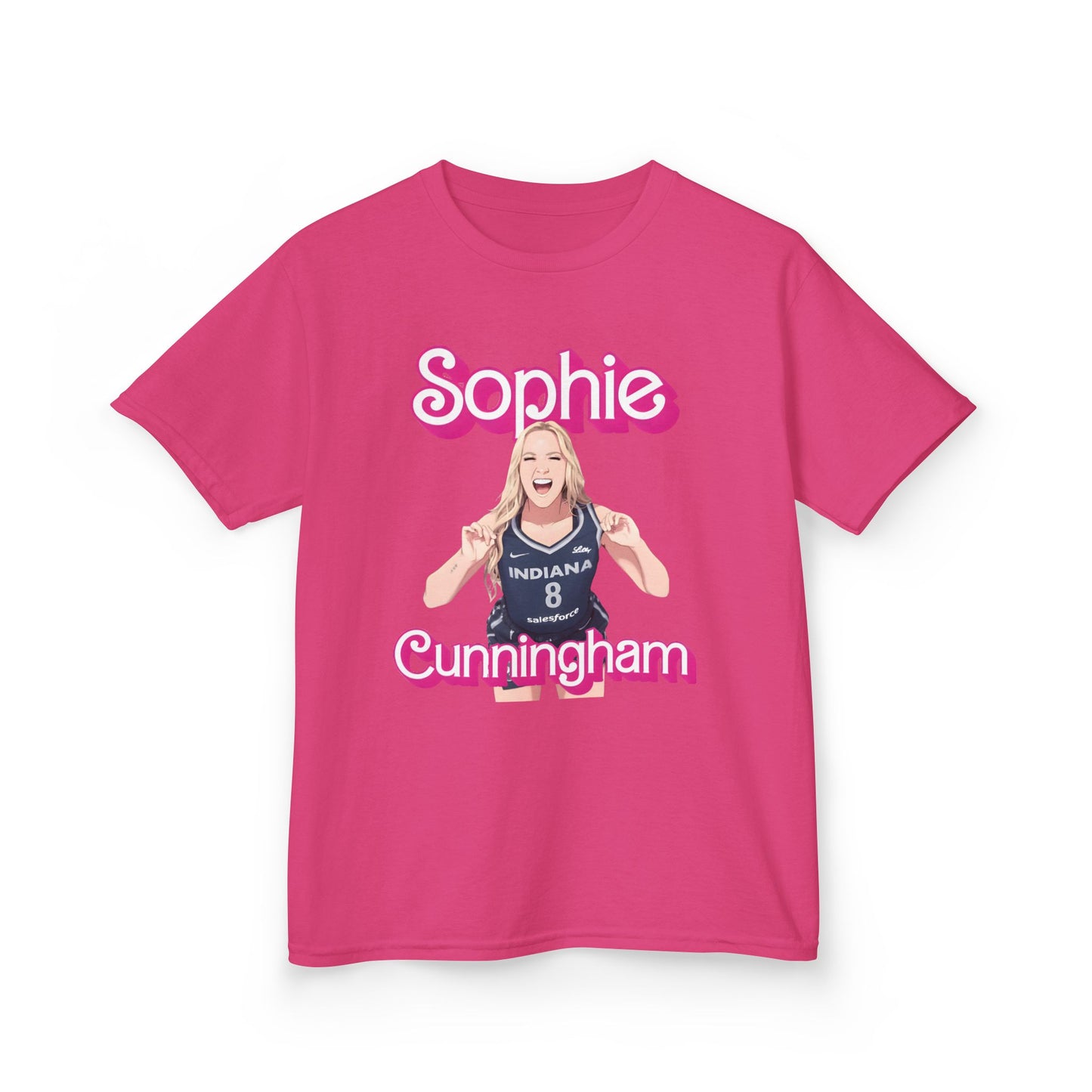 Indiana Fever Sophie Cunningham Kids Tee