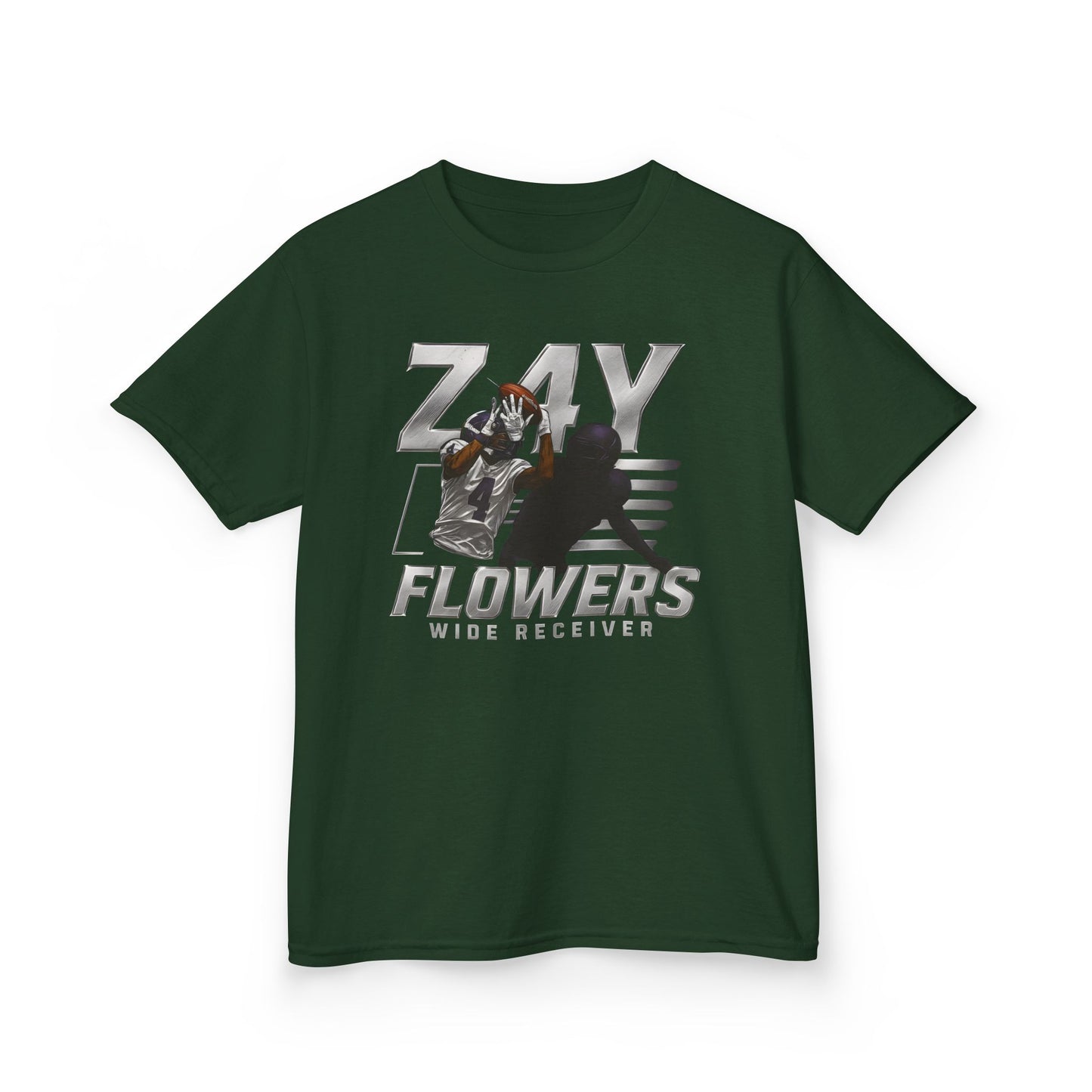 Baltimore Ravens Zay Flowers Kids Unisex