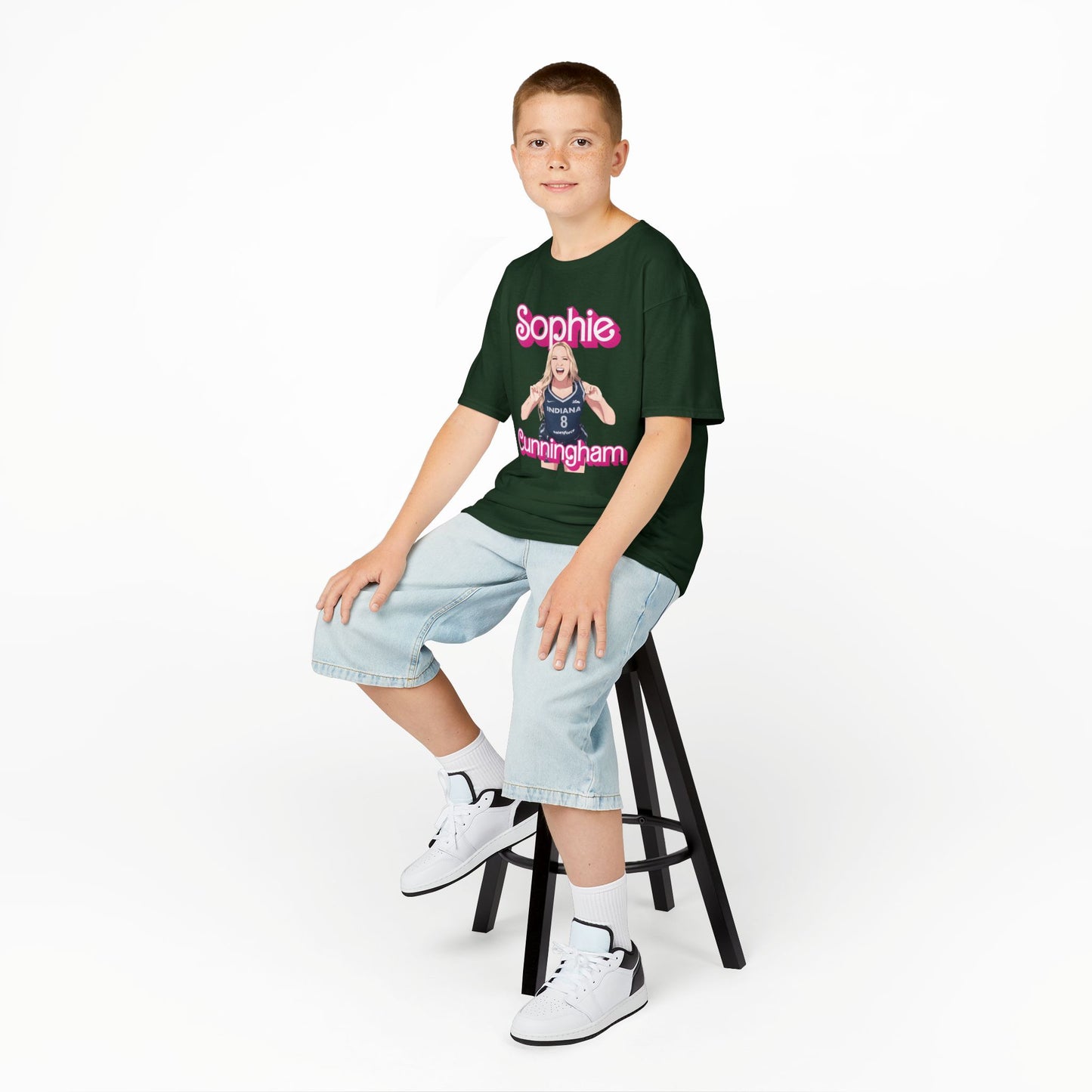 Indiana Fever Sophie Cunningham Kids Tee