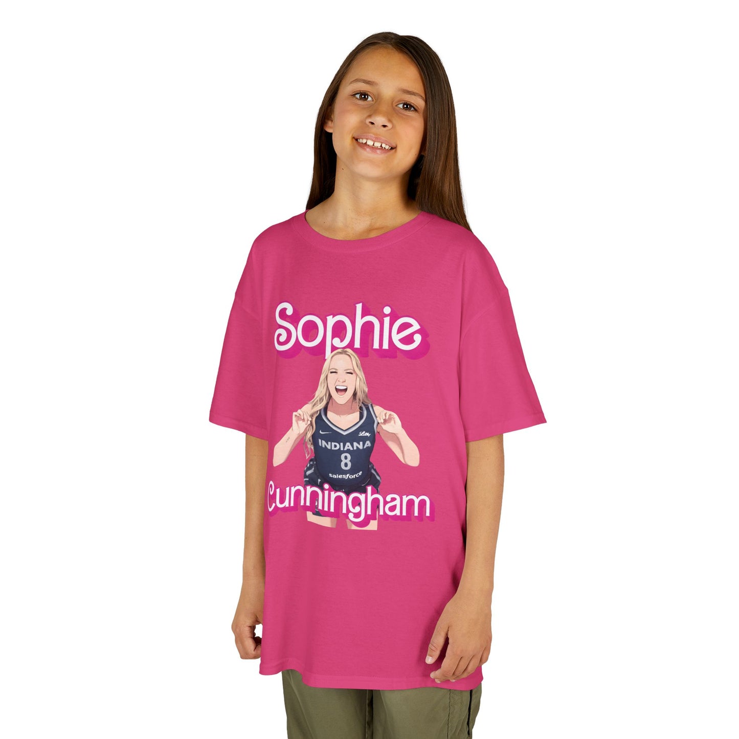 Indiana Fever Sophie Cunningham Kids Tee